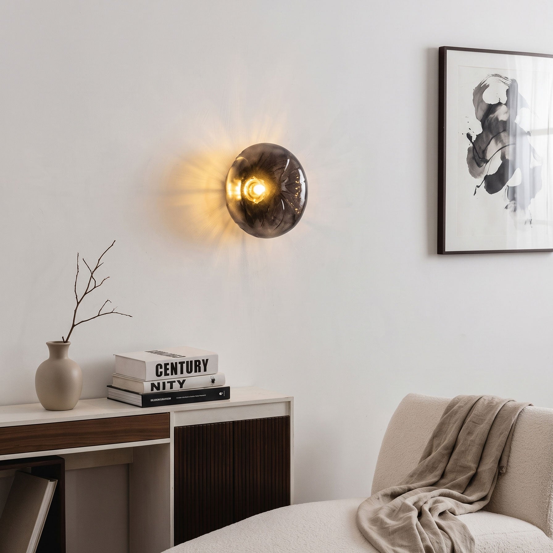Rayonshine Percival Pebble Wall Sconce — Detail View 6
