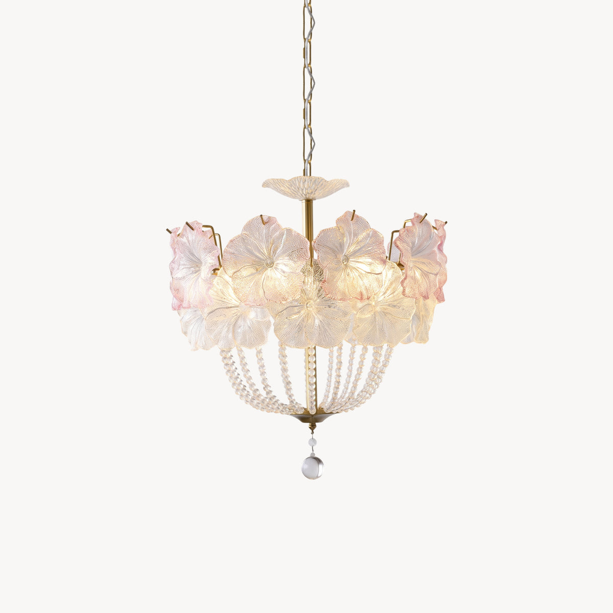 Lámpara de araña floral Persephone