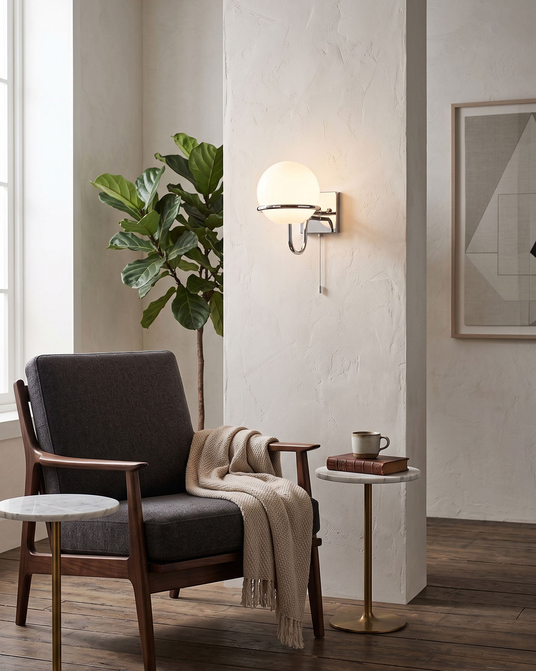 Phaedra Globe Wall Sconce