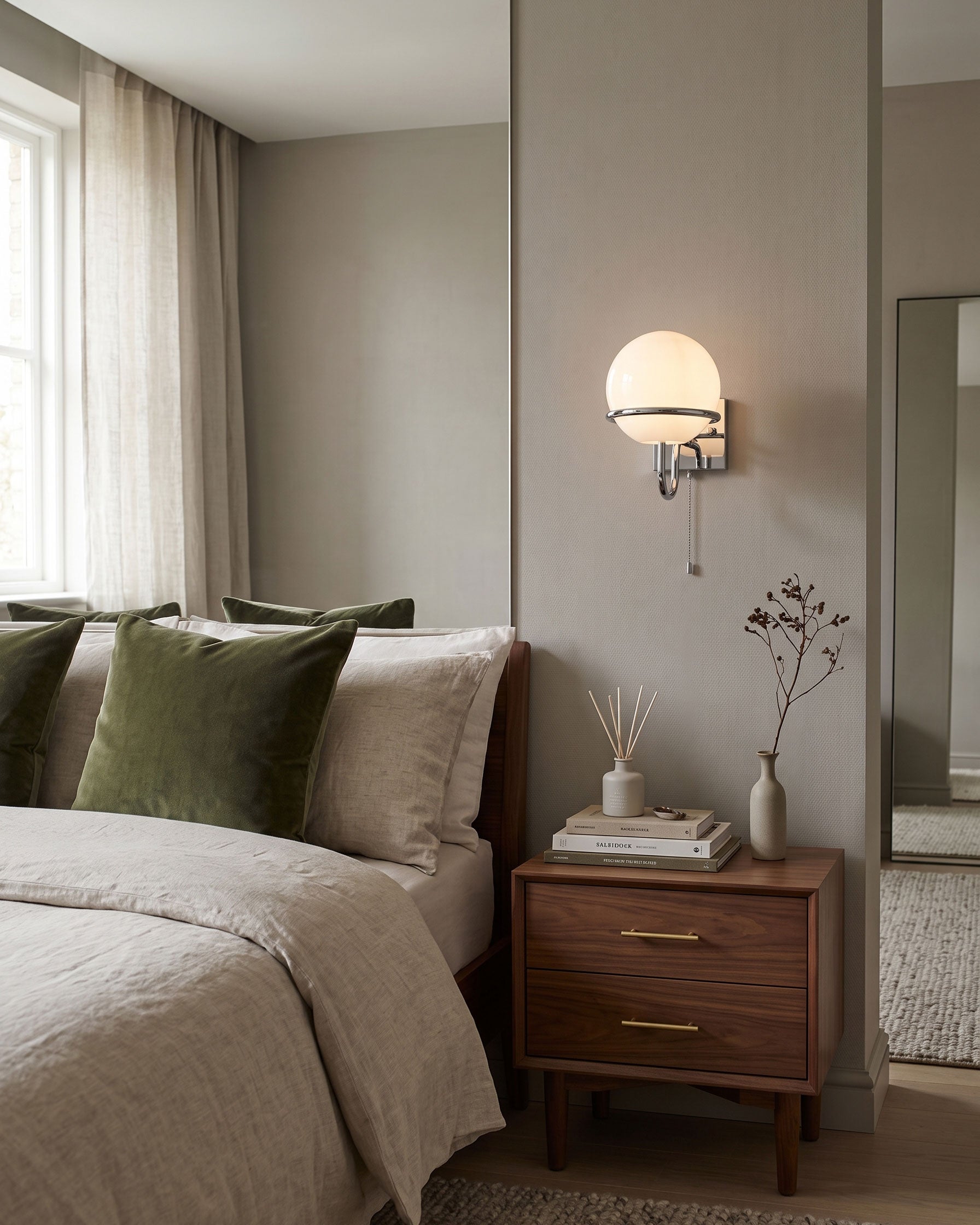 Phaedra Globe Wall Sconce
