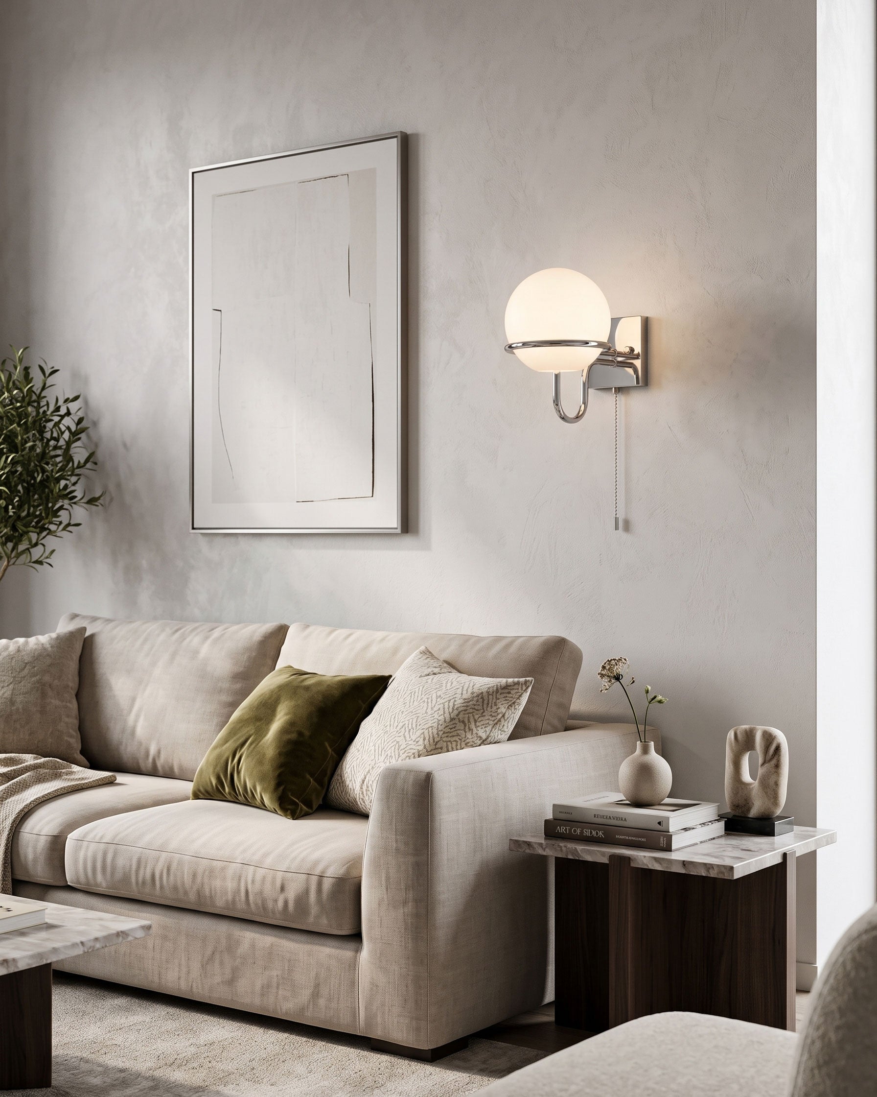 Phaedra Globe Wall Sconce