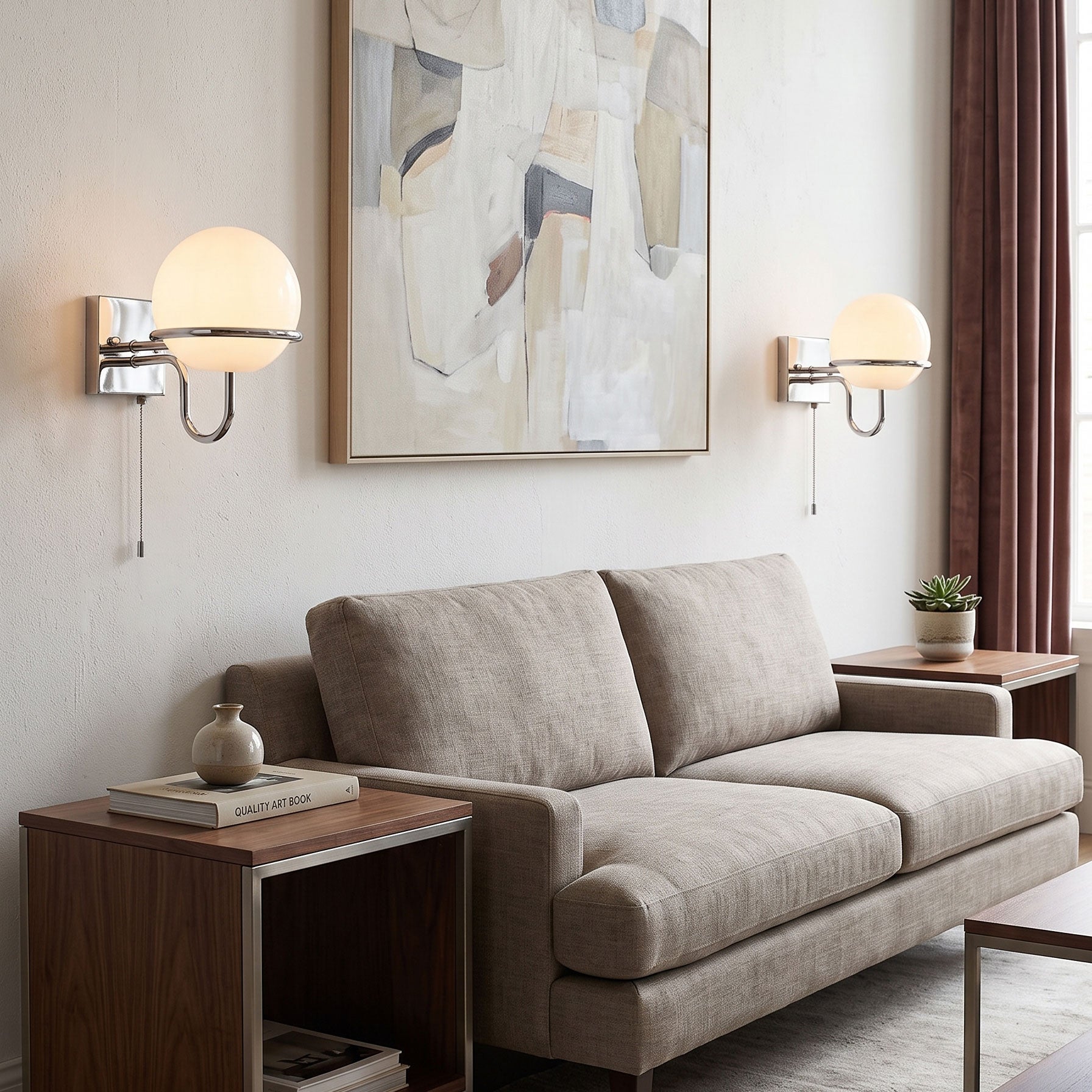 Phaedra Globe Wall Sconce