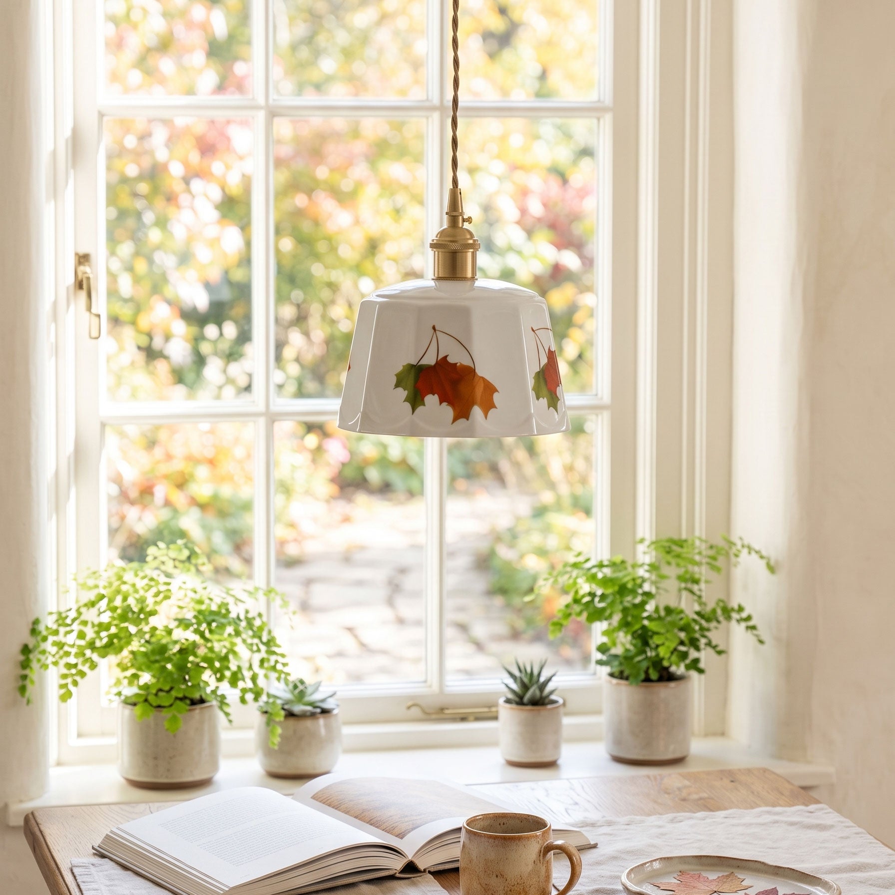 Pippa Butterfly Ceramic Pendant Light