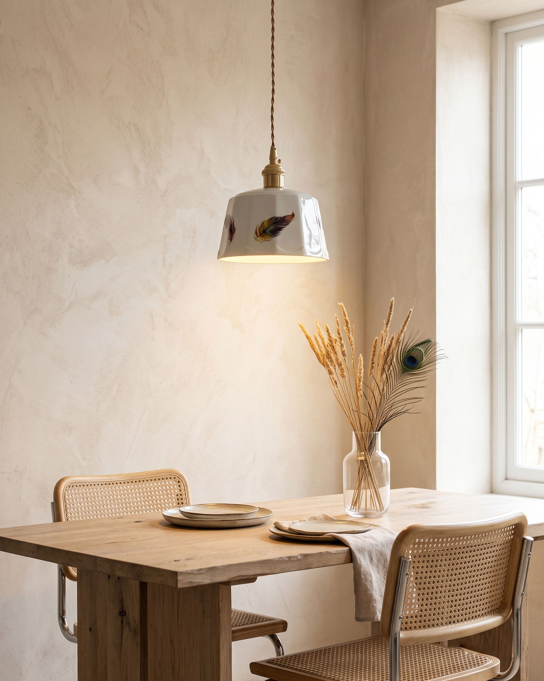 Pippa Butterfly Ceramic Pendant Light