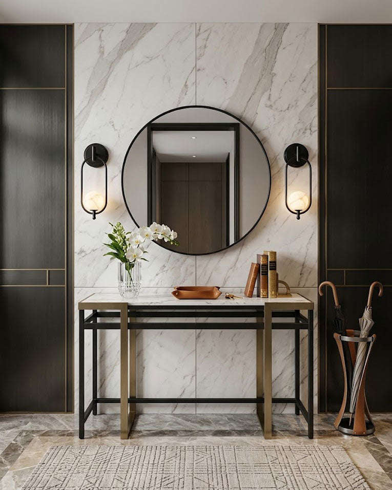 Presley Alabaster Wall Sconce