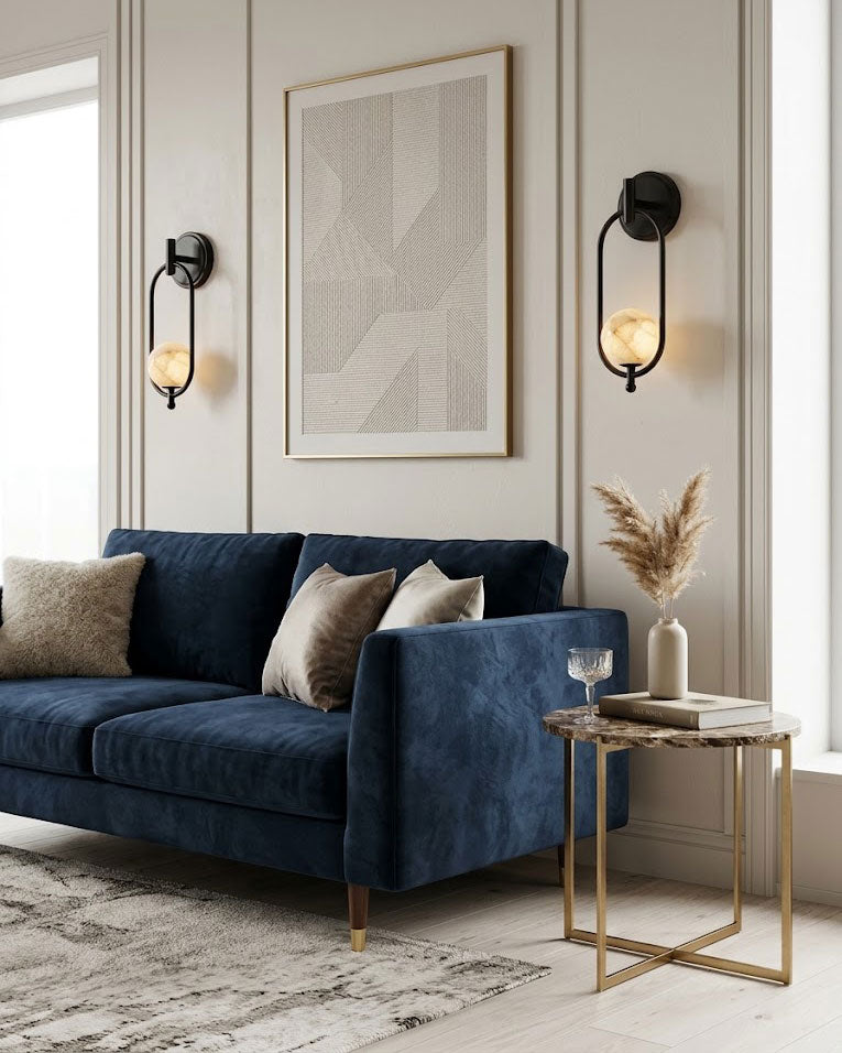 Presley Alabaster Wall Sconce