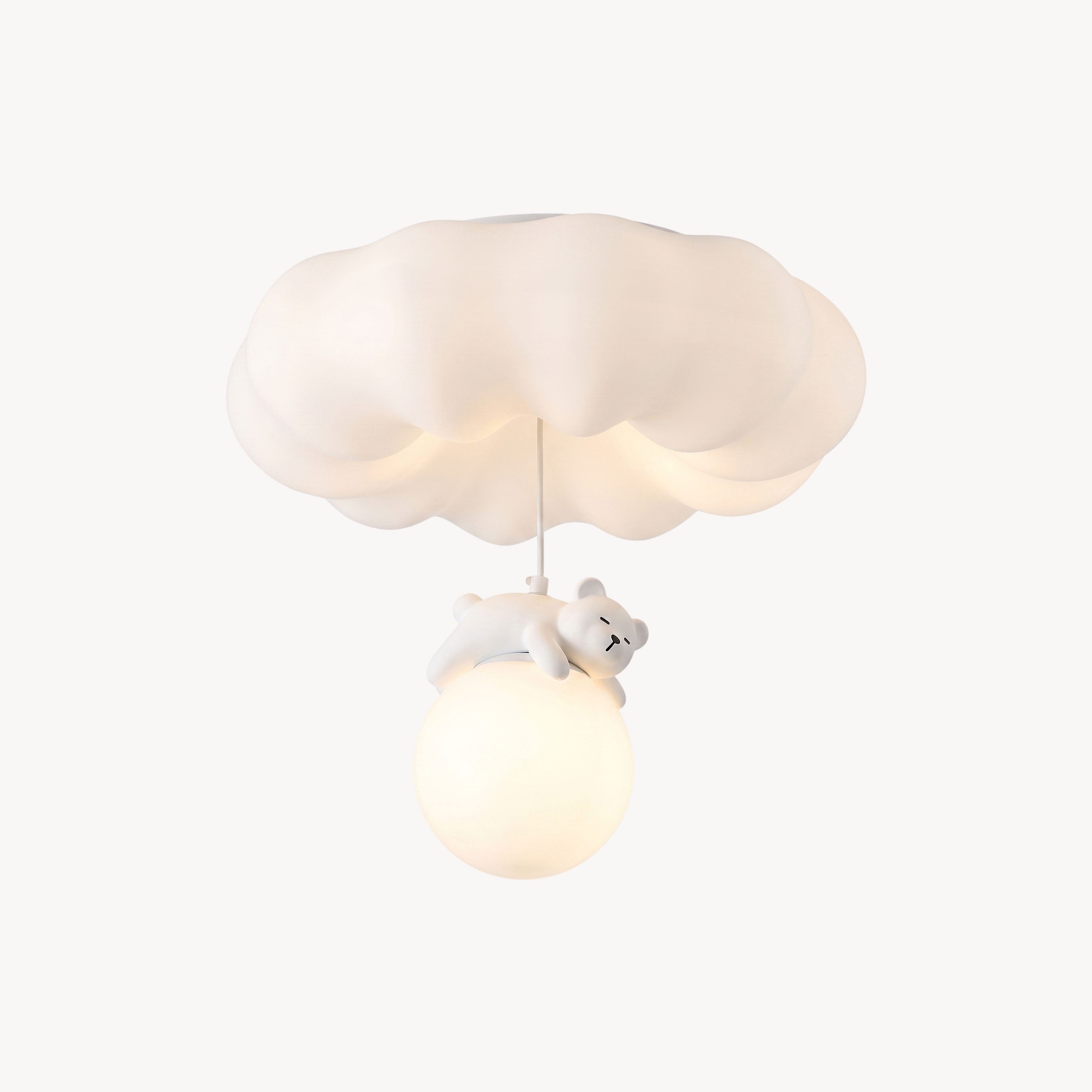 Quinlan Bear Semi-Flush Mount
