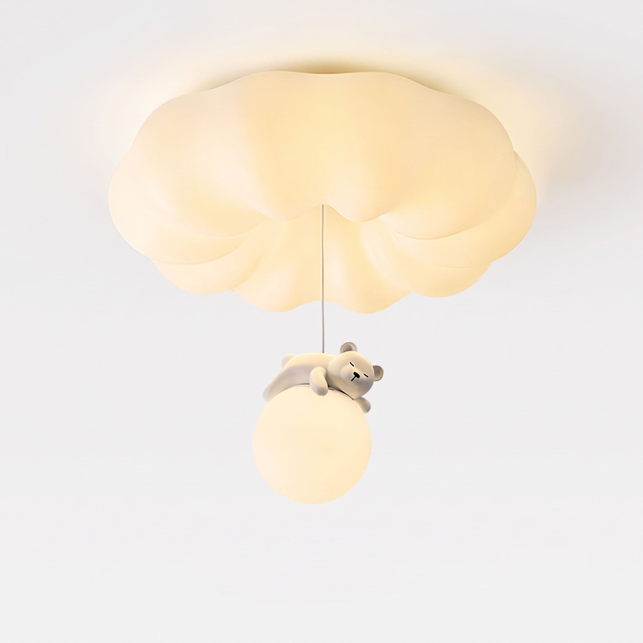 Quinlan Bear Semi-Flush Mount