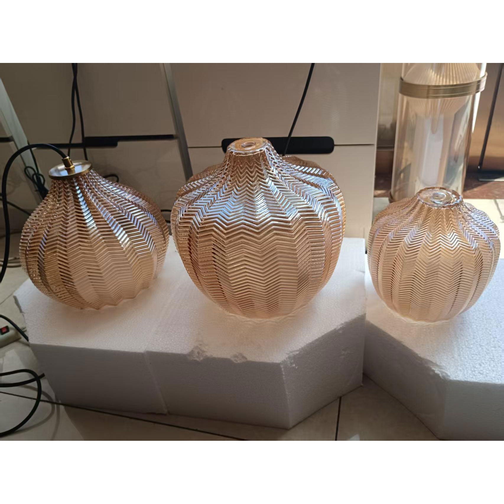 Rhea Textured Pendant Light