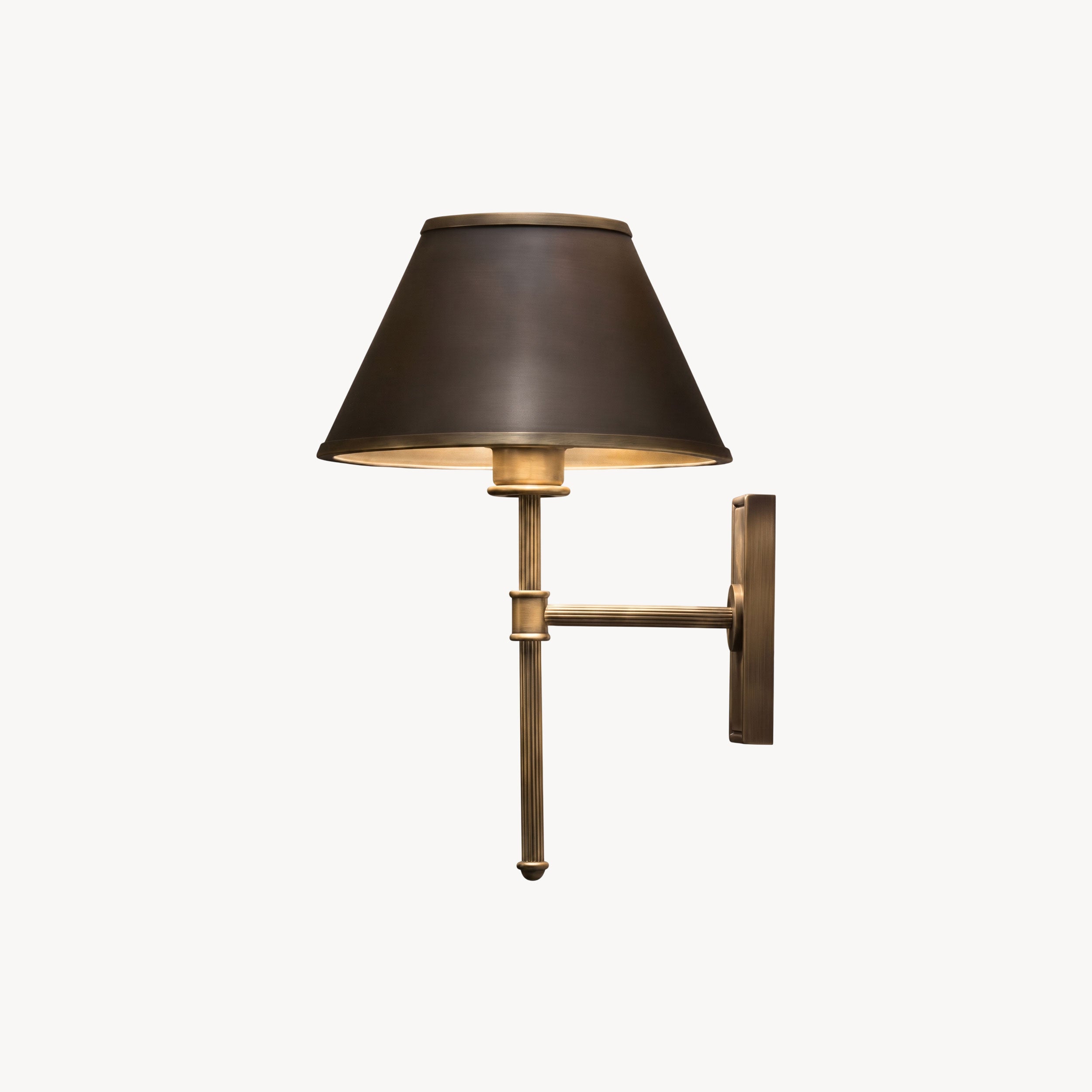 Rhodes Fluted Rod Wall Sconce
