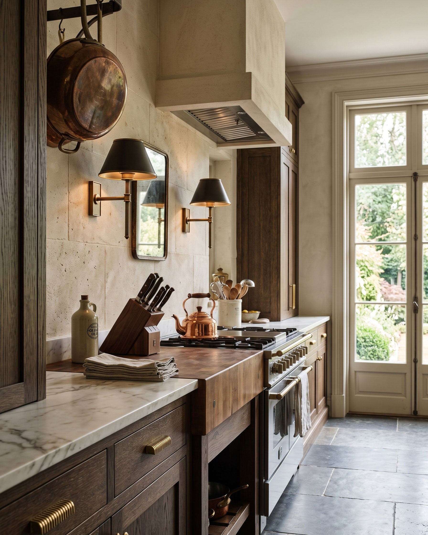 Rhodes Fluted Rod Wall Sconce