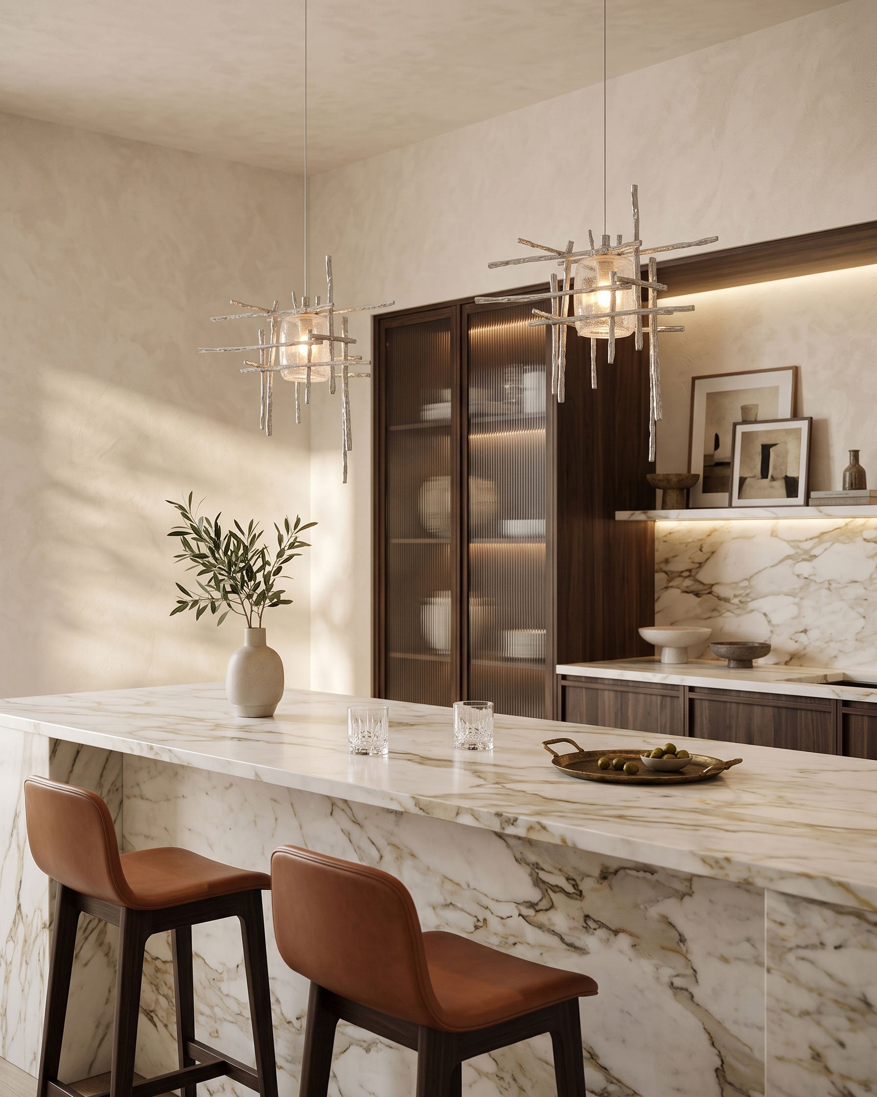 Rhyett Glass Pendant Light