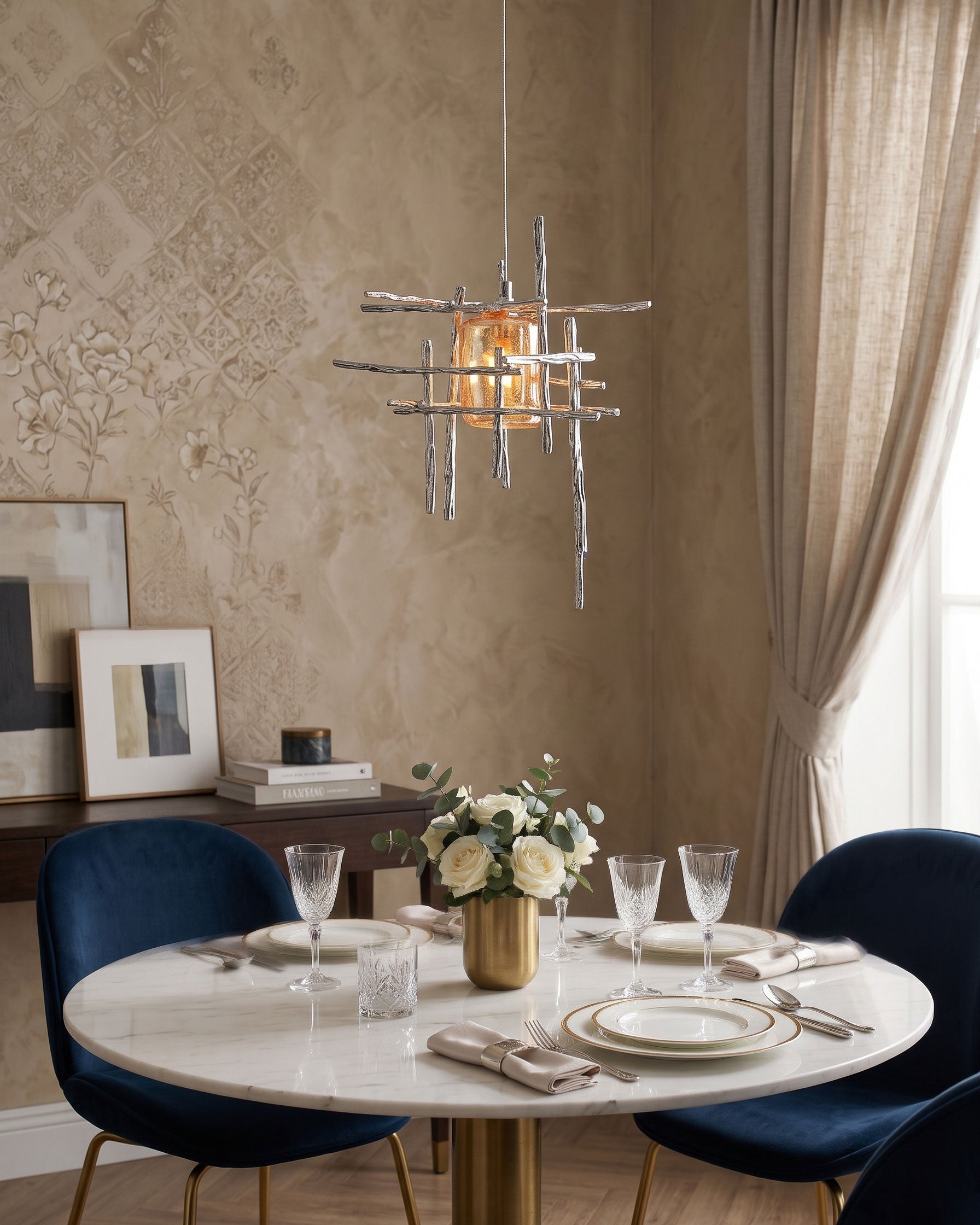 Rhyett Glass Pendant Light