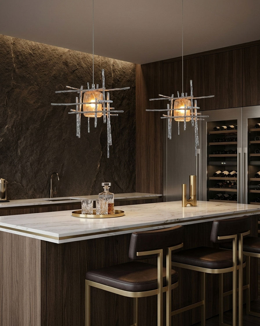 Rhyett Glass Pendant Light