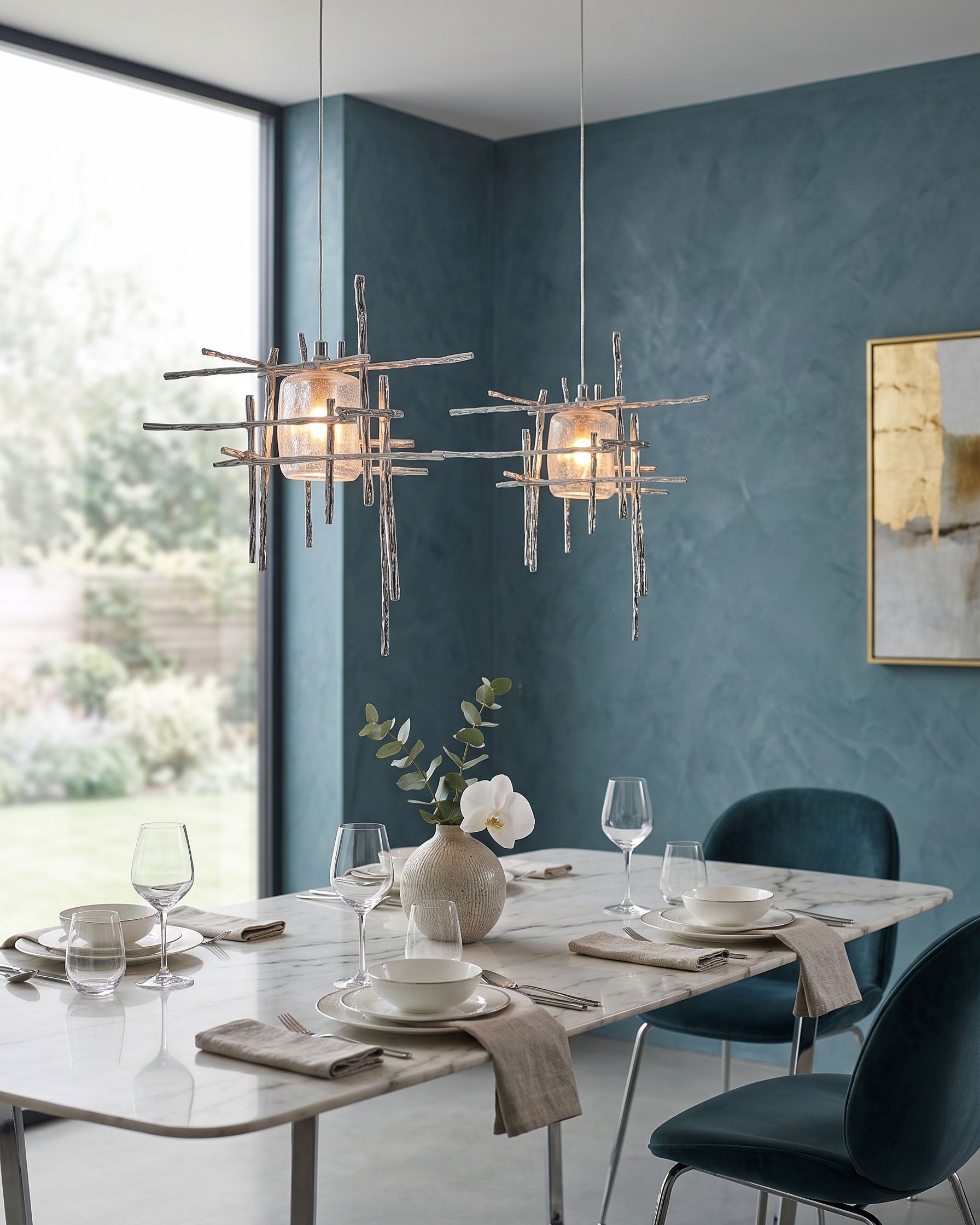 Rhyett Glass Pendant Light