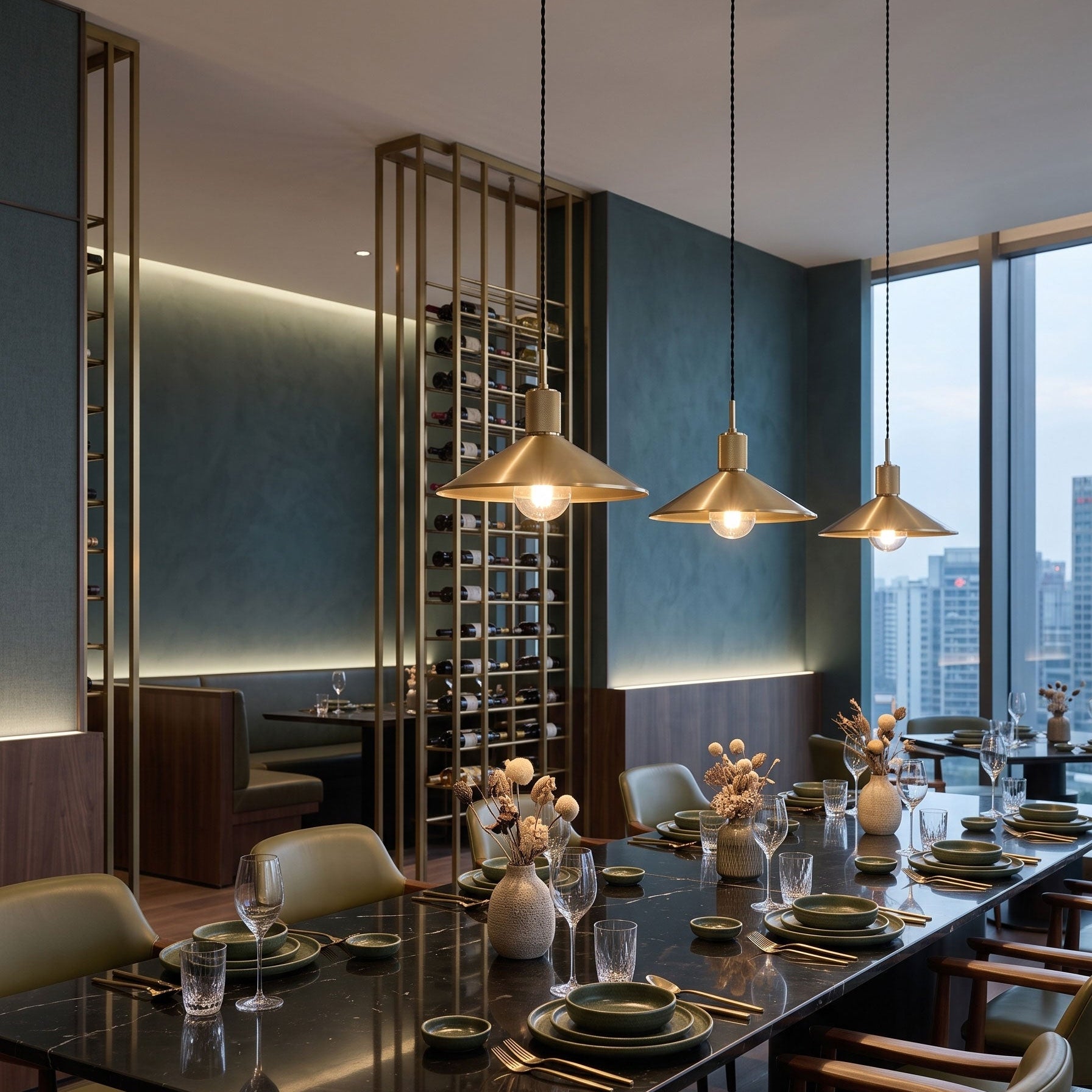 Rhys Modern Cone Pendant Light