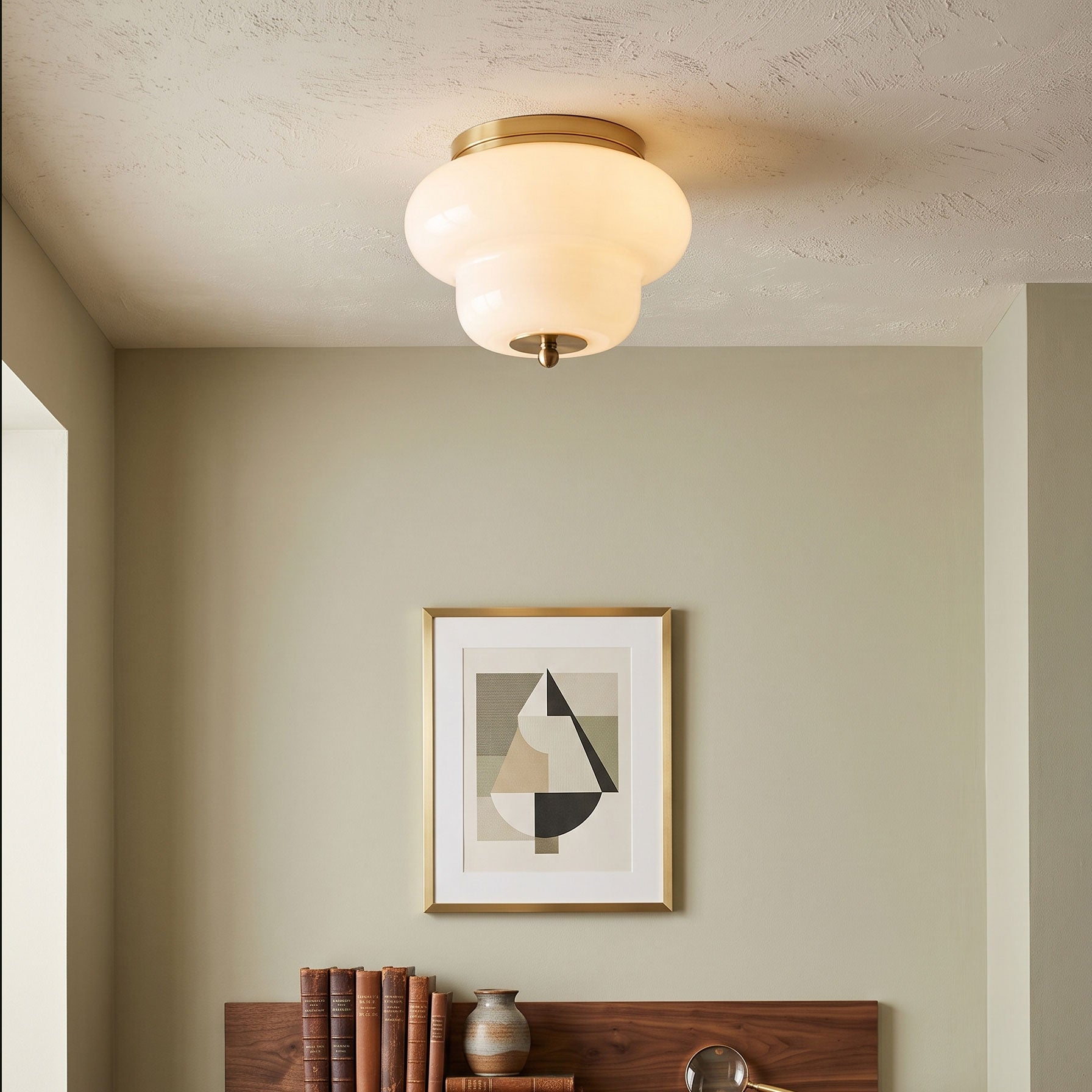Roderick Opal Semi-Flush Mount