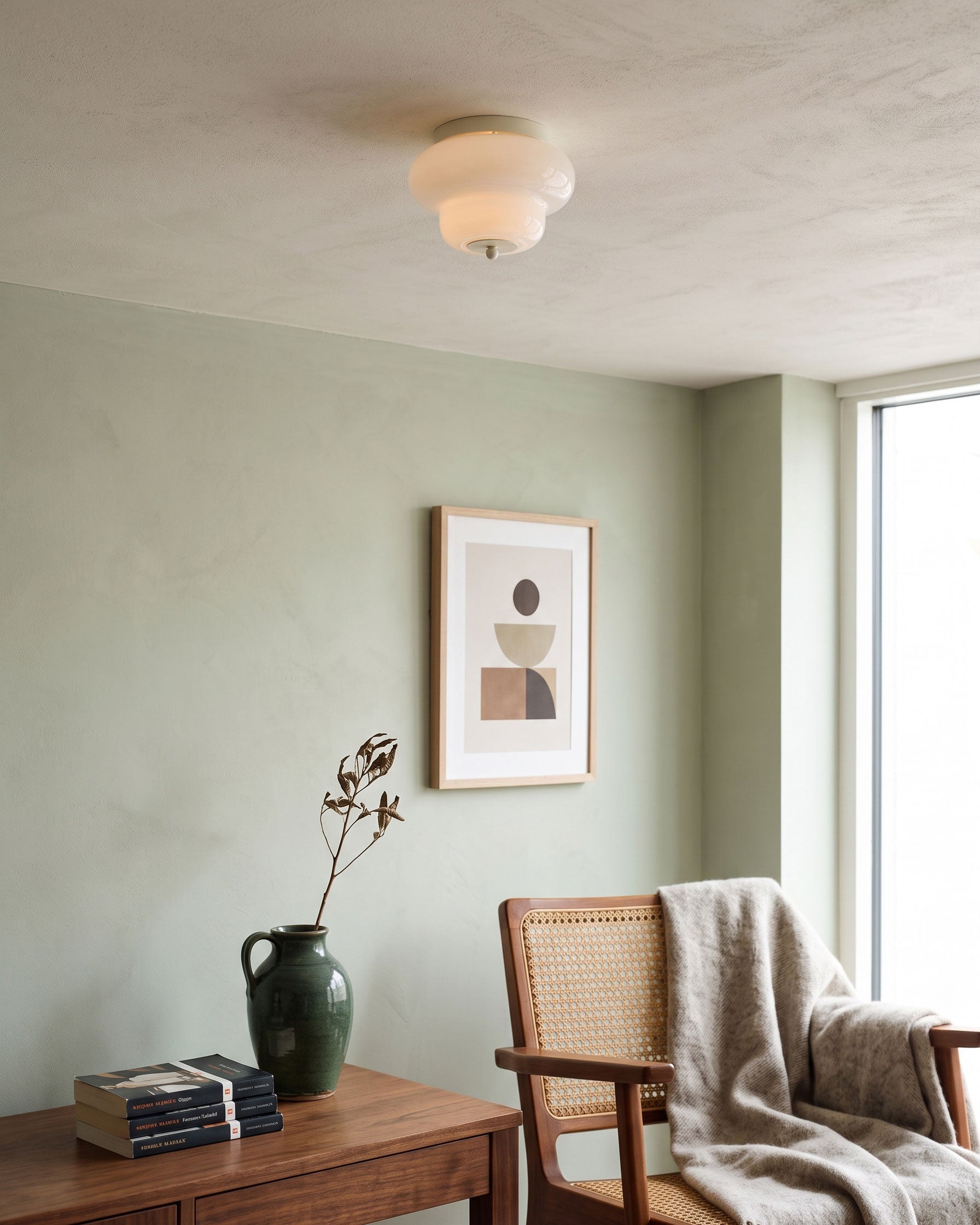 Roderick Opal Semi-Flush Mount