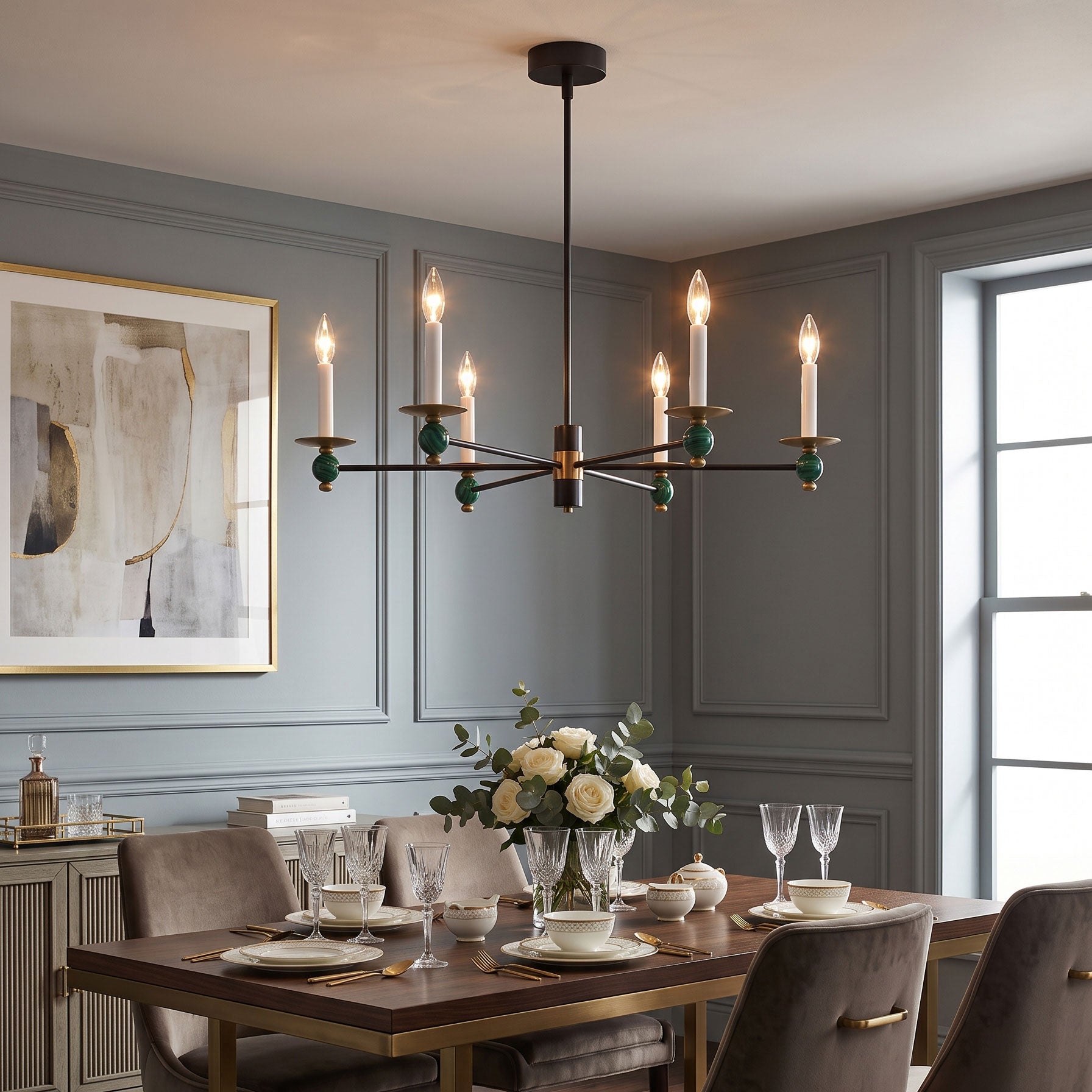 Roland Geometric Chandelier