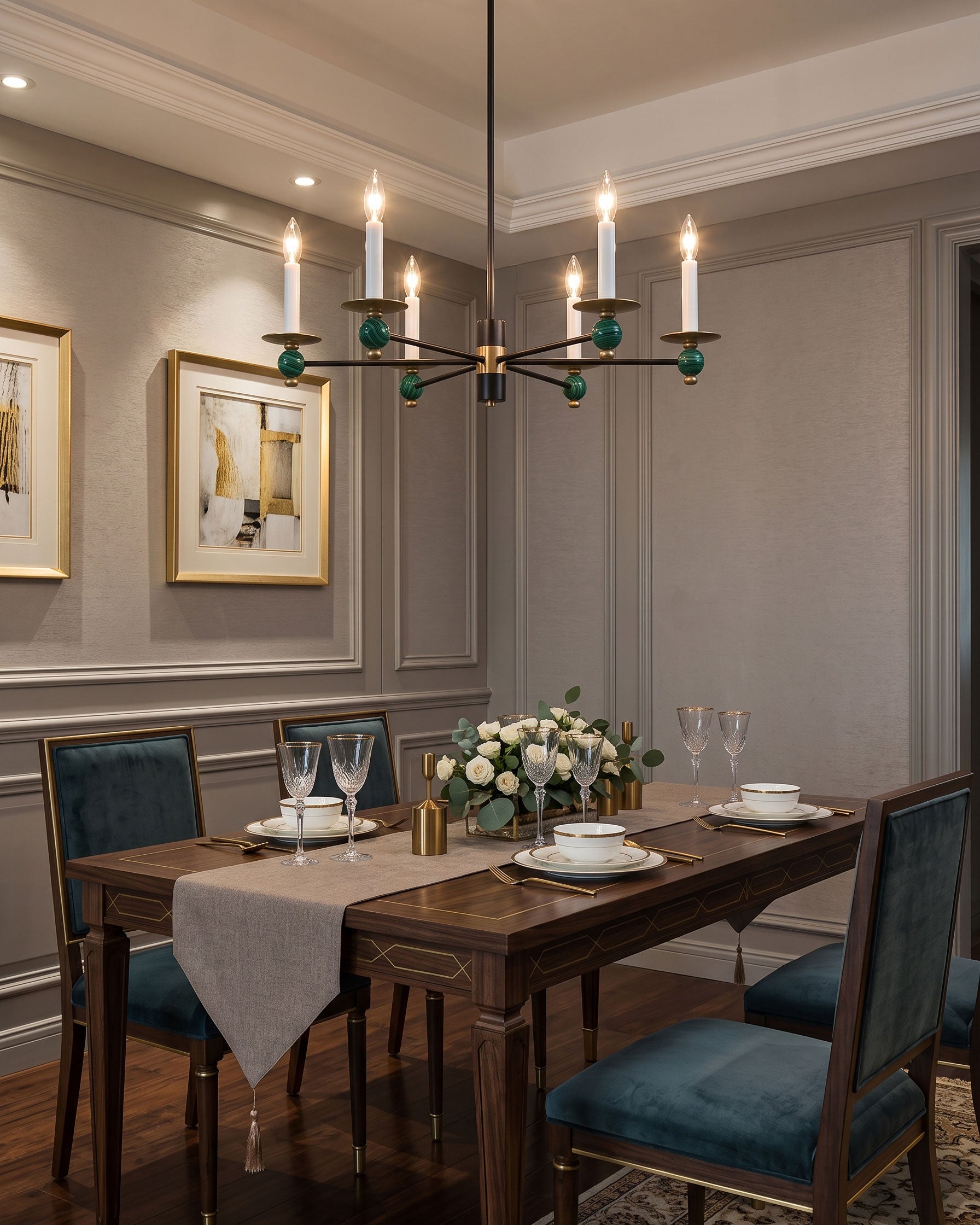 Roland Geometric Chandelier