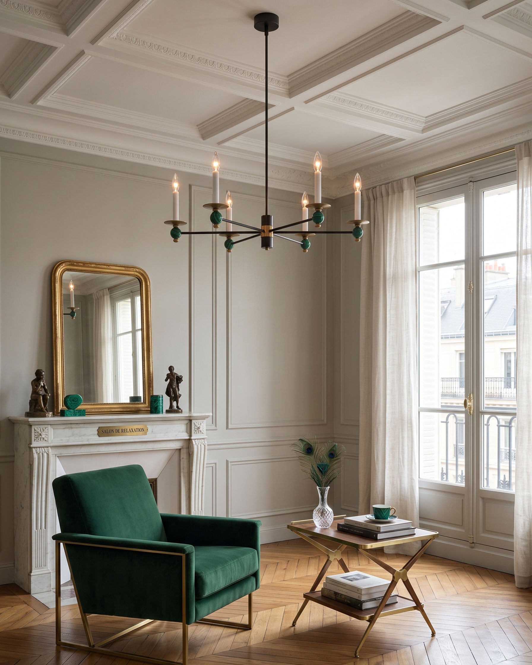 Roland Geometric Chandelier