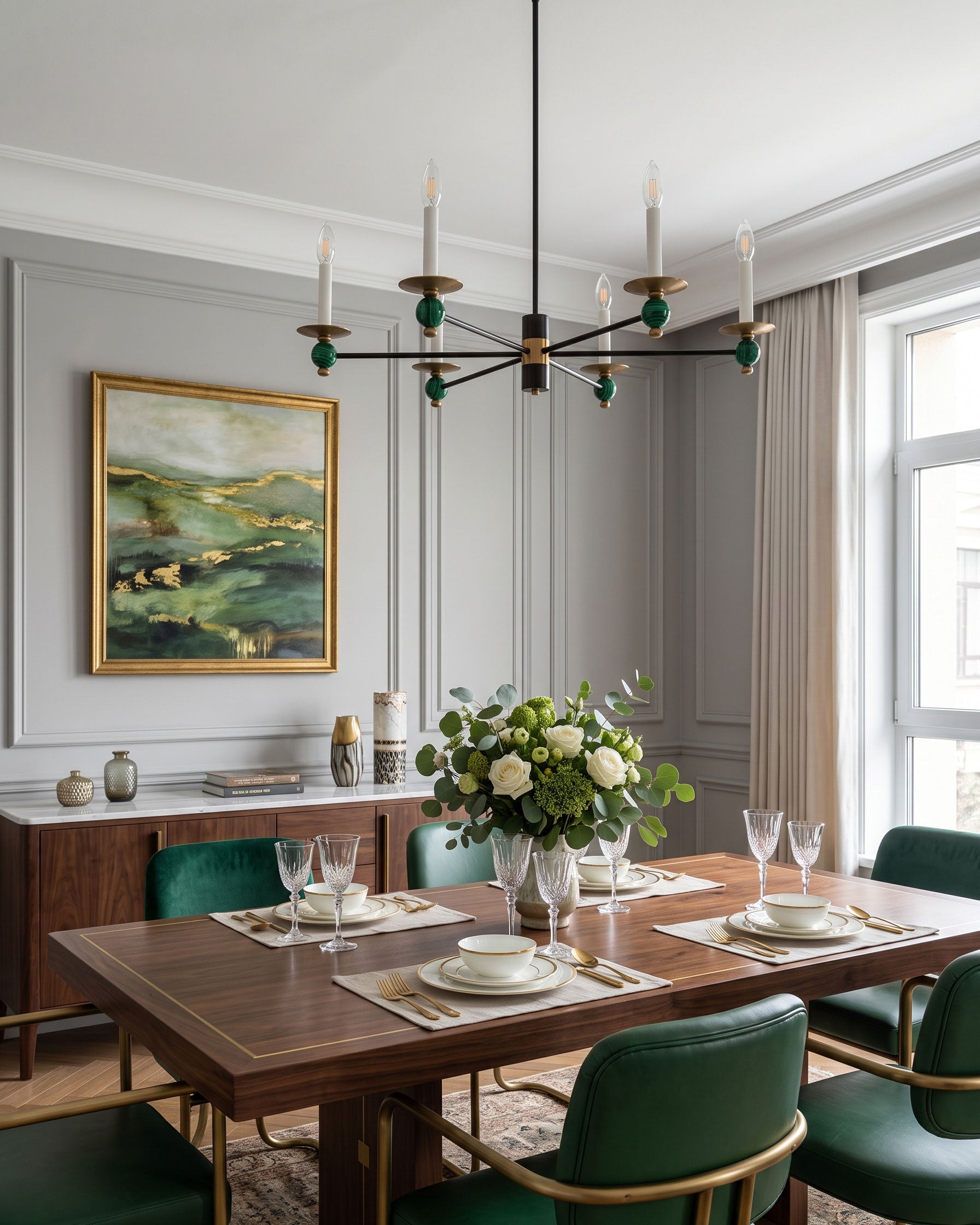 Roland Geometric Chandelier