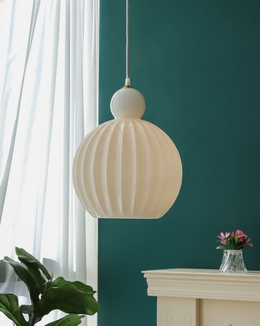 Romilly Ribbed Pendant Light