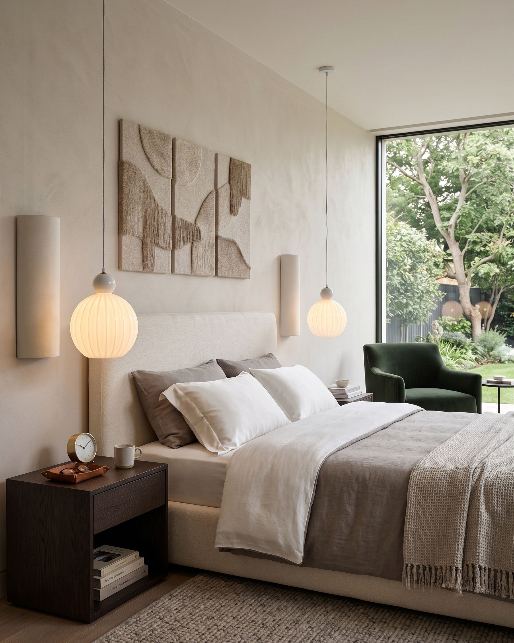 Romilly Ribbed Pendant Light