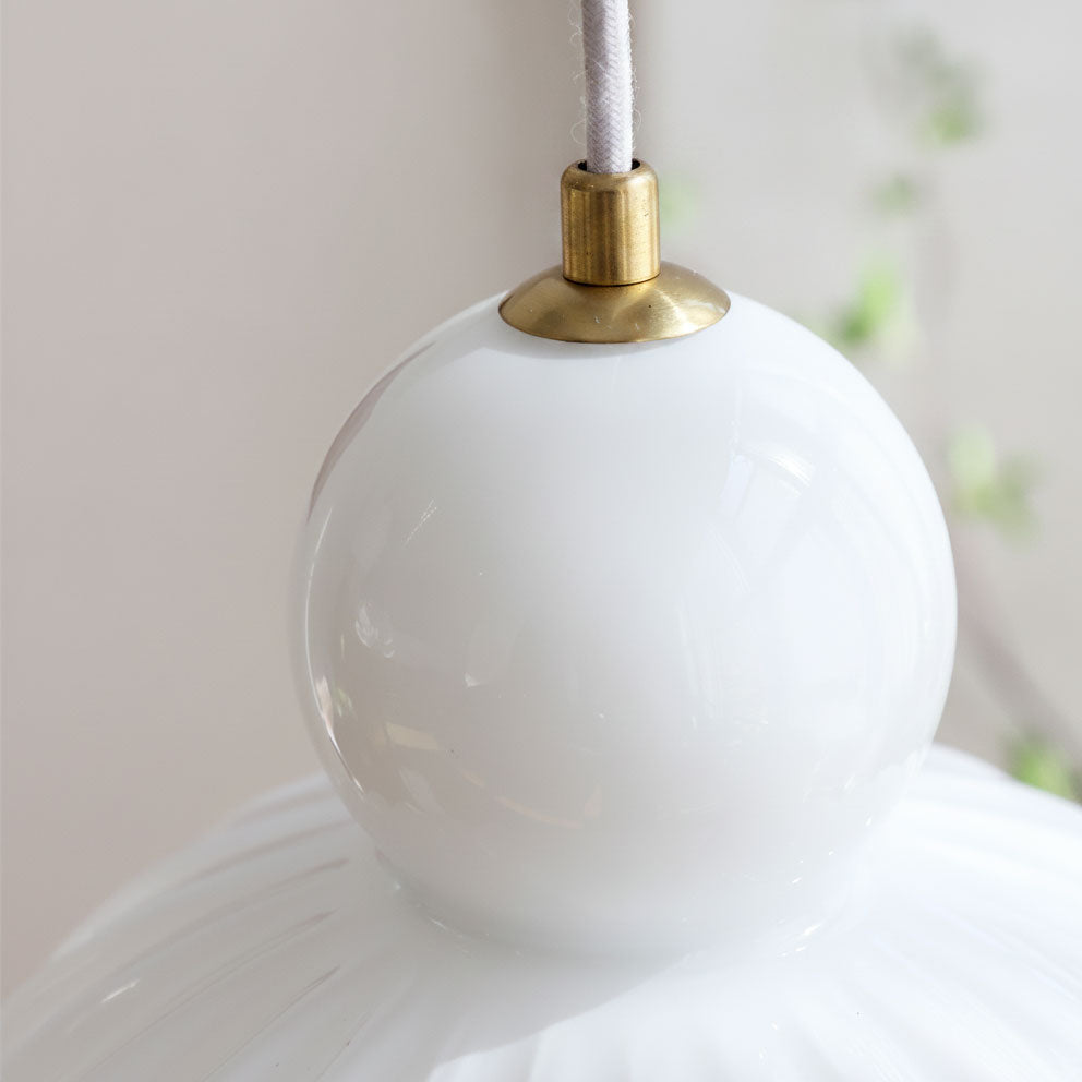 Romilly Ribbed Pendant Light