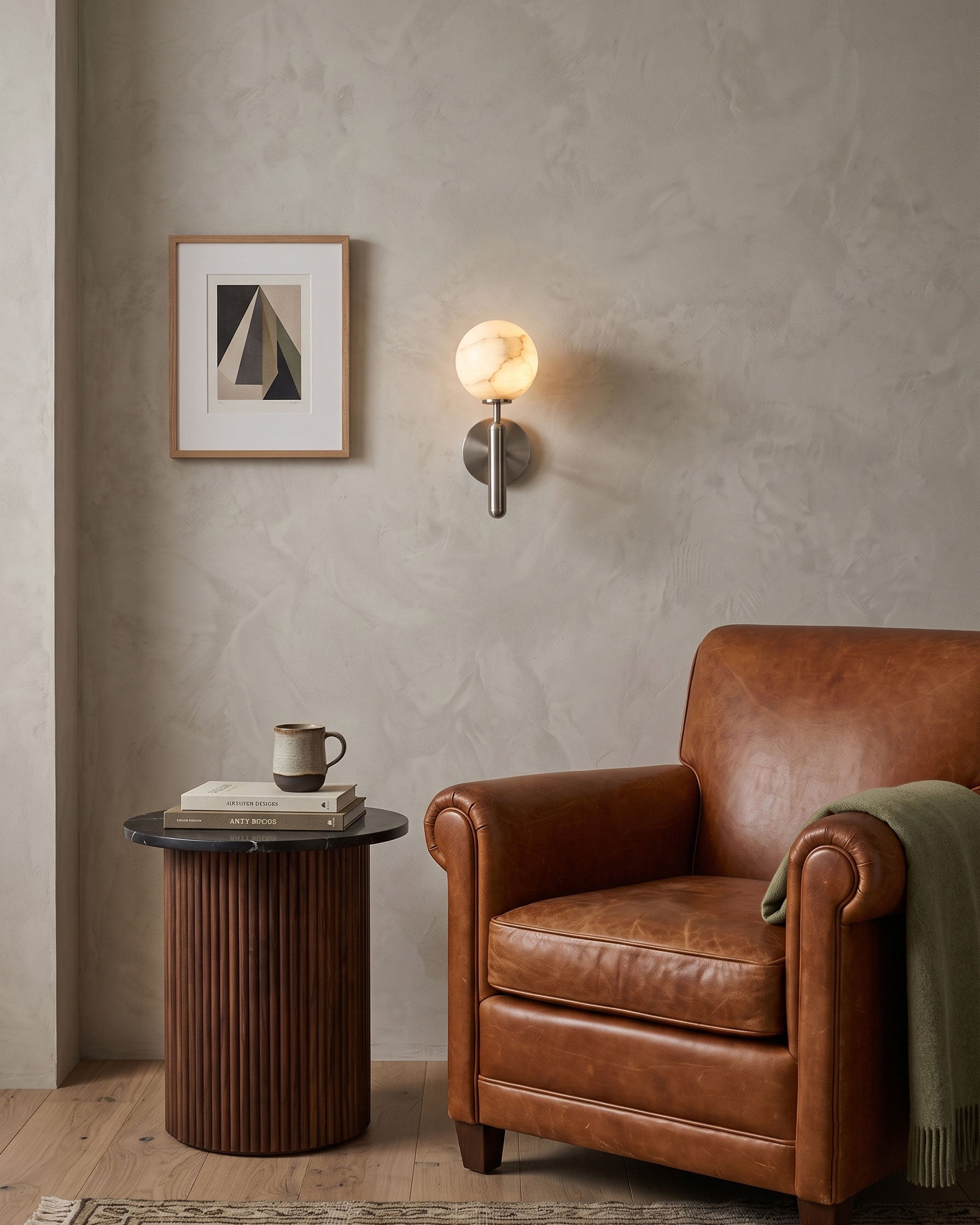 Ronan Alabaster Wall Sconce