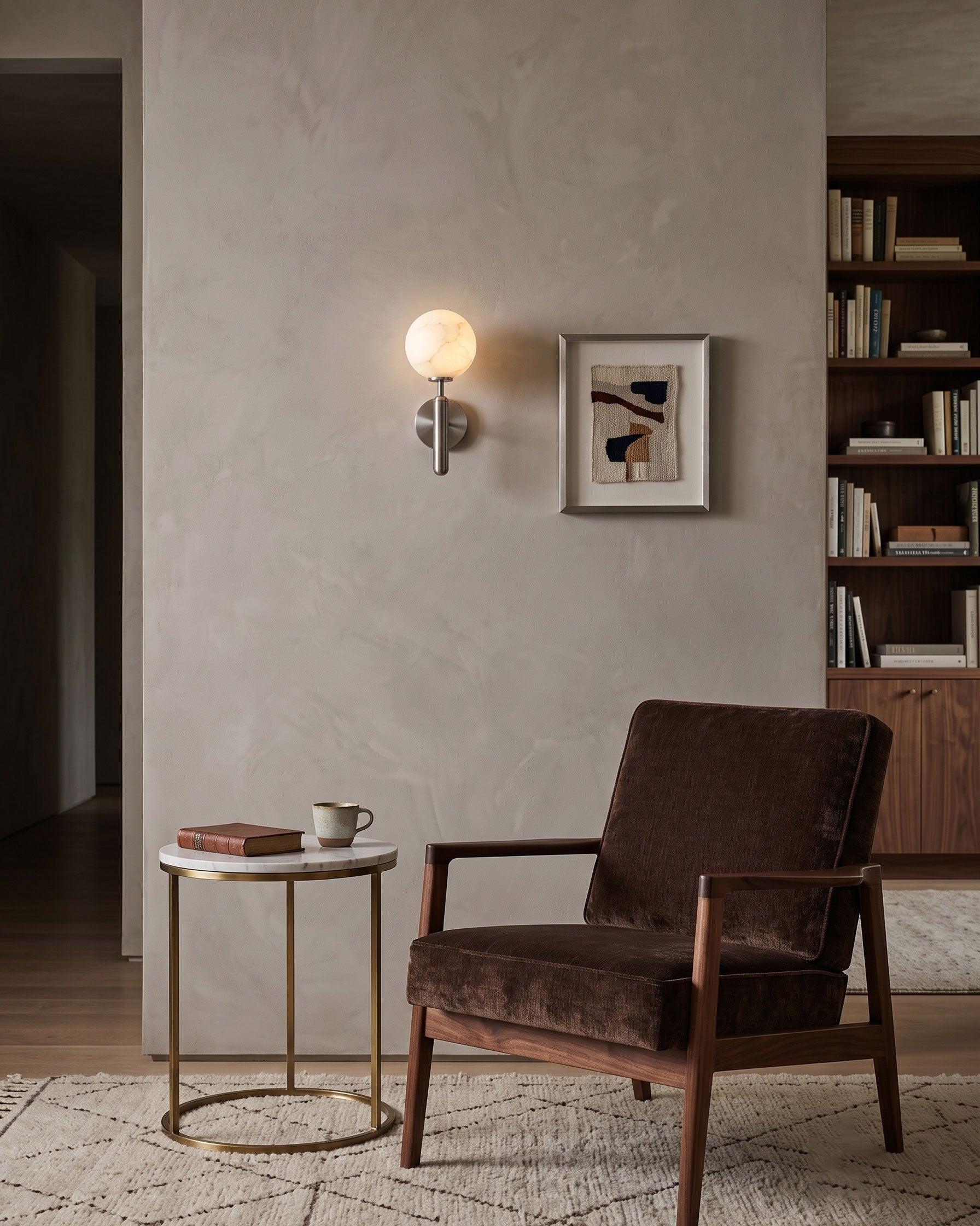 Ronan Alabaster Wall Sconce