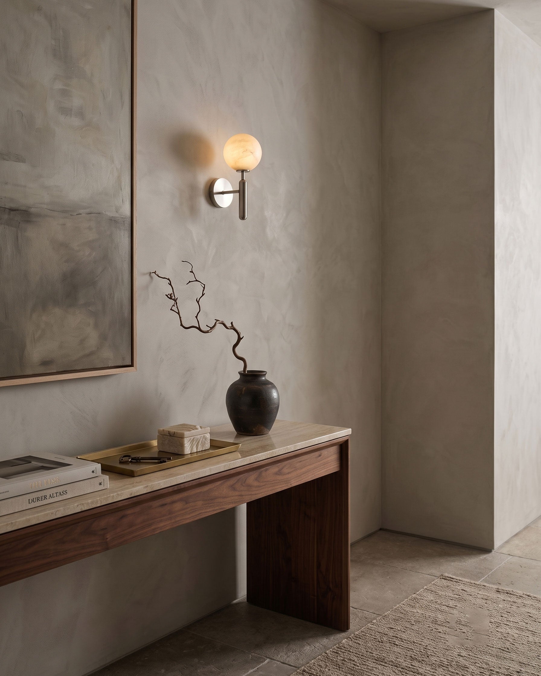 Ronan Alabaster Wall Sconce