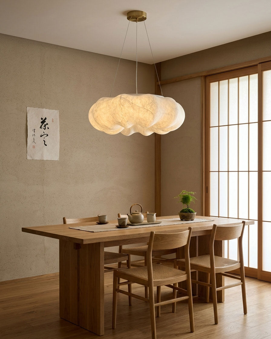 Rosalie Mulberry Silk Chandelier