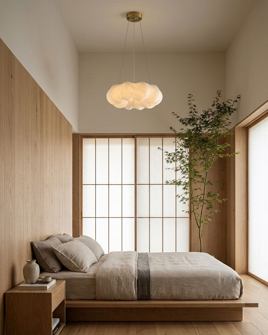 Rosalie Mulberry Silk Chandelier