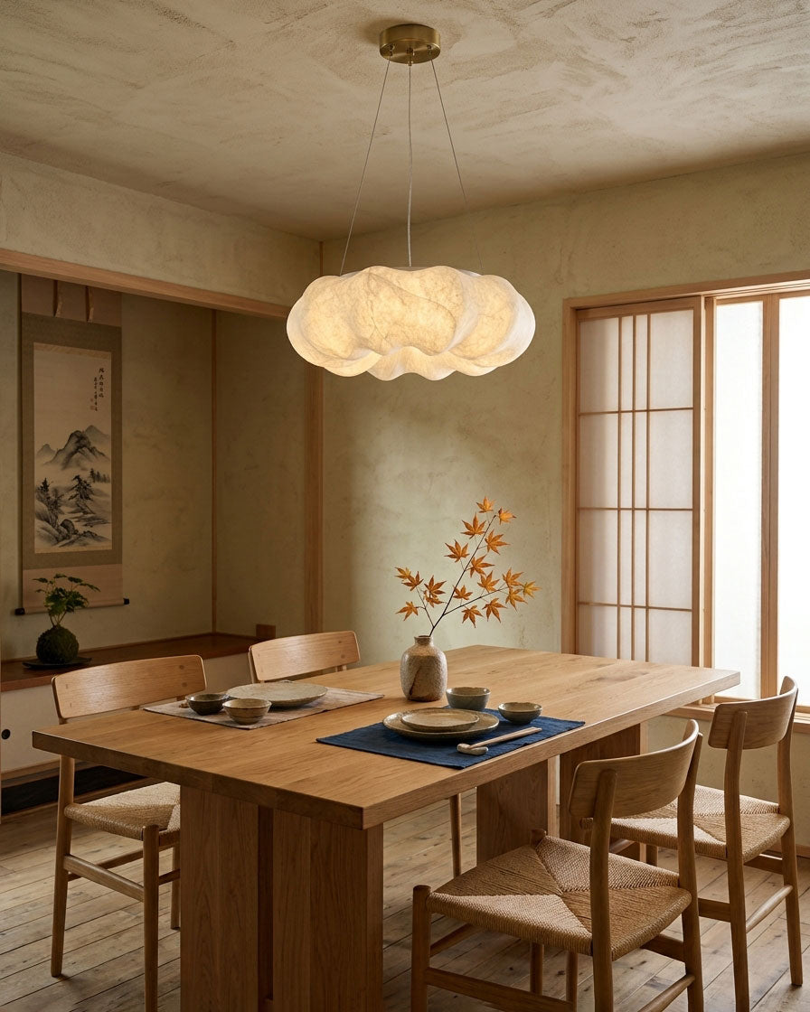Rosalie Mulberry Silk Chandelier