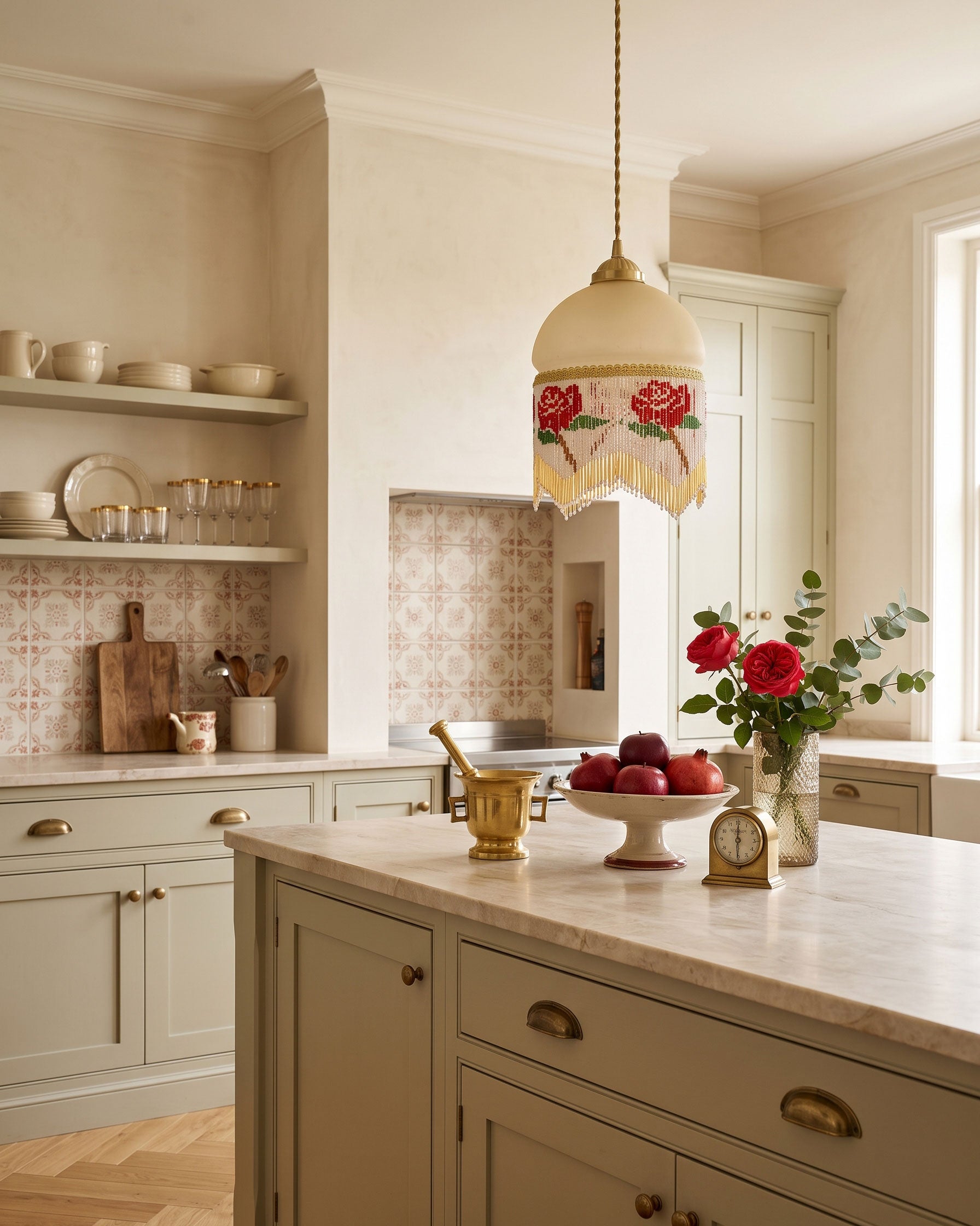 Rosalind Beaded Pendant Light