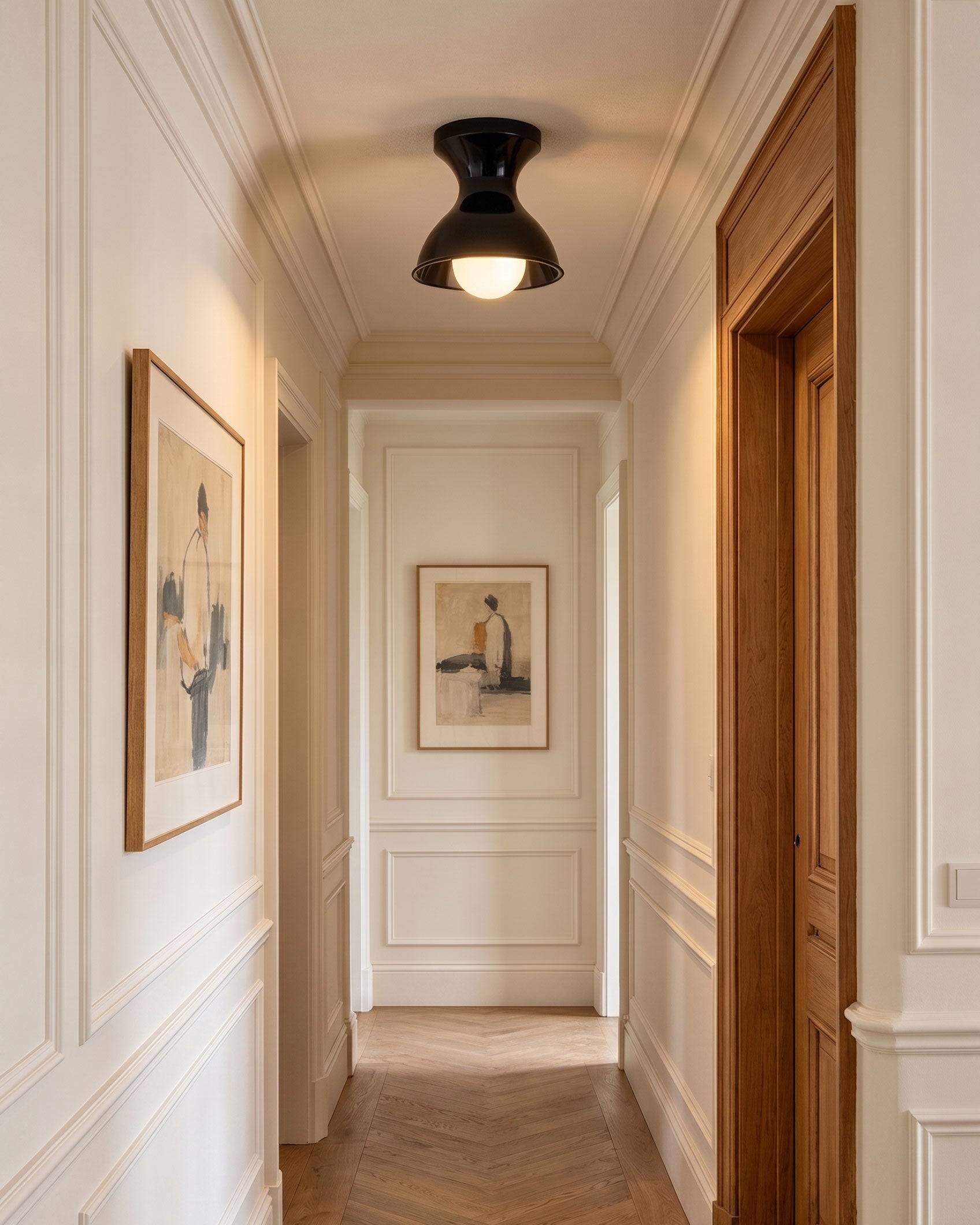 Roscoe Resin Flush Mount
