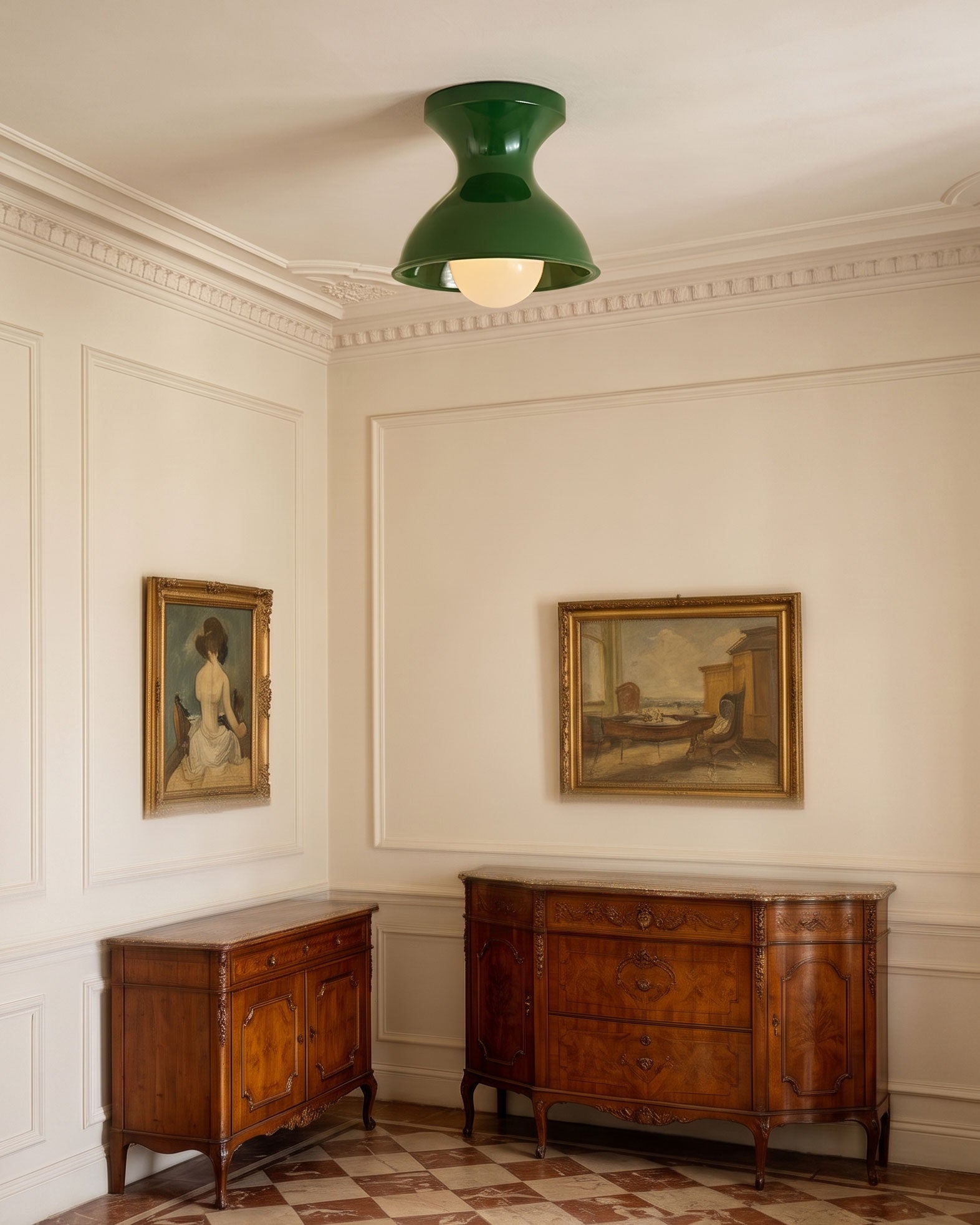 Roscoe Resin Flush Mount