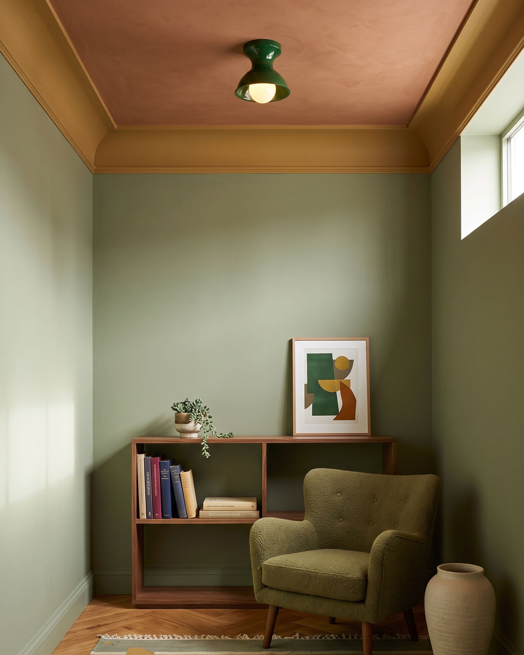 Roscoe Resin Flush Mount