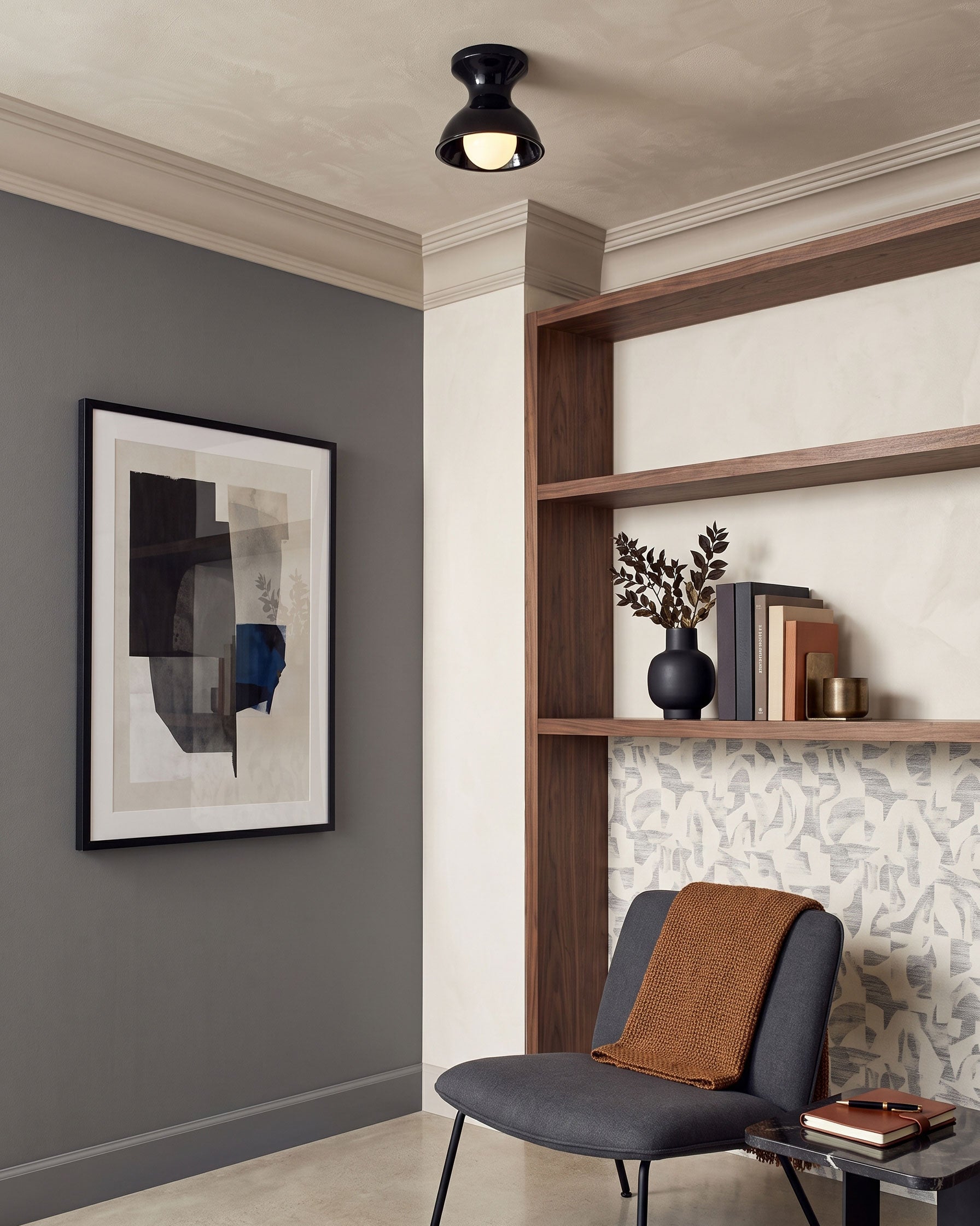 Roscoe Resin Flush Mount