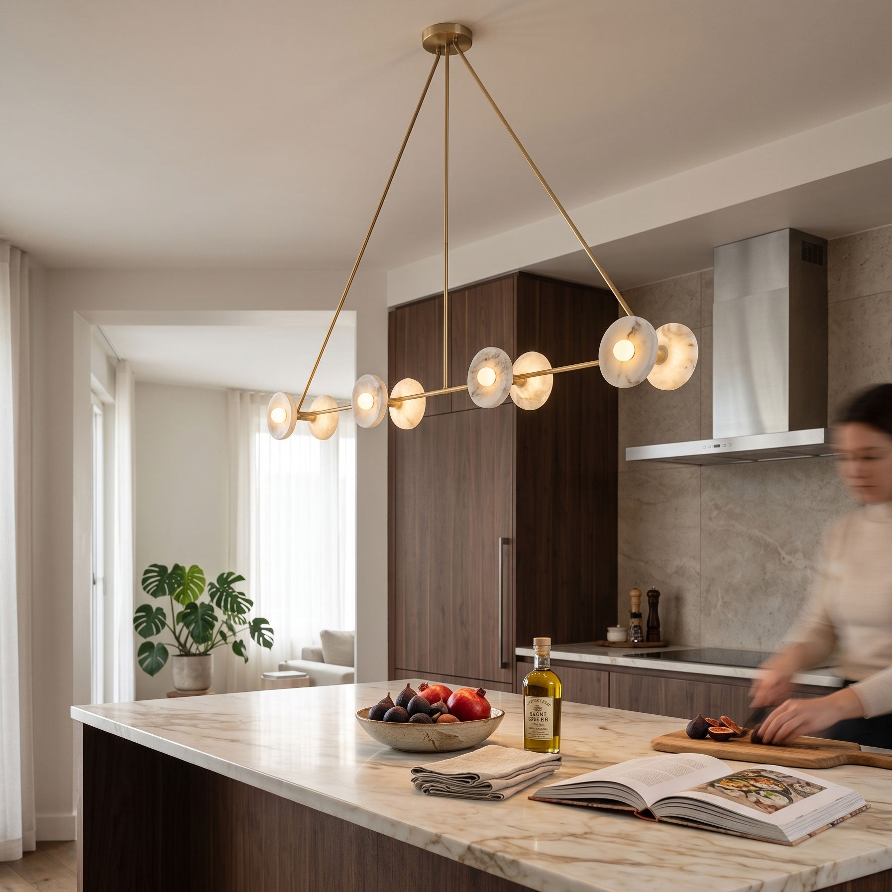 Ryland Alabaster Chandelier