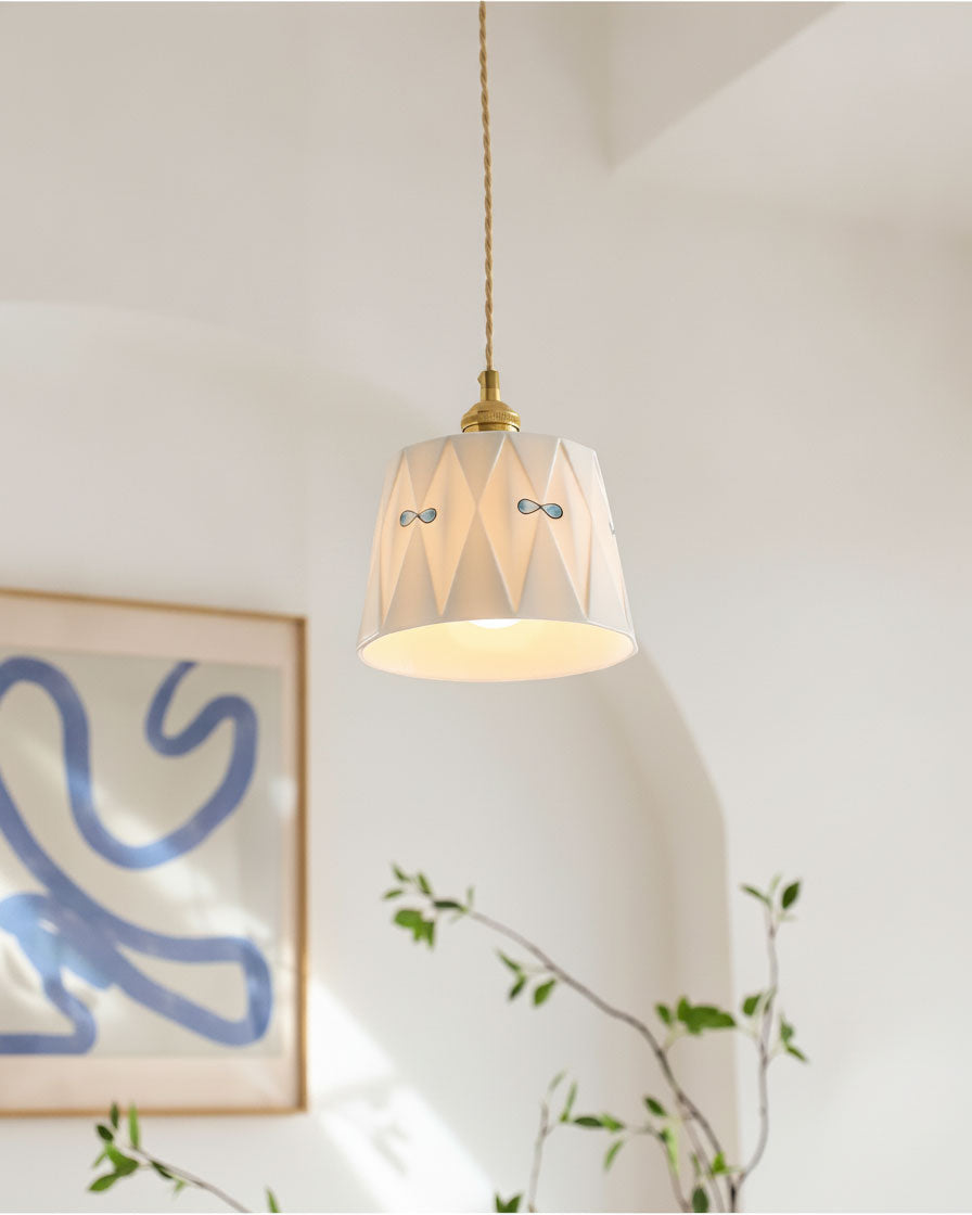 Saskia Textured Pendant Light