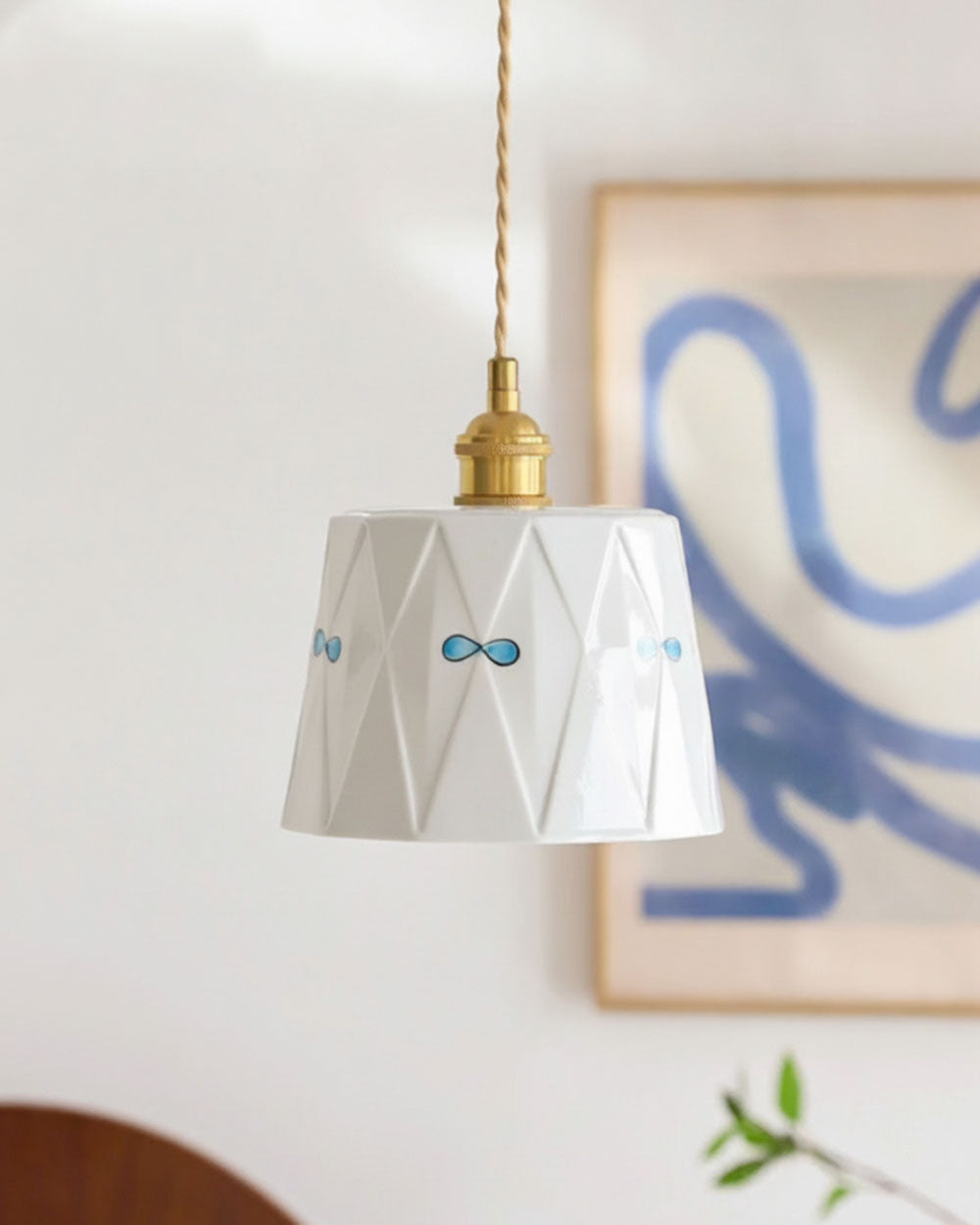 Saskia Textured Pendant Light