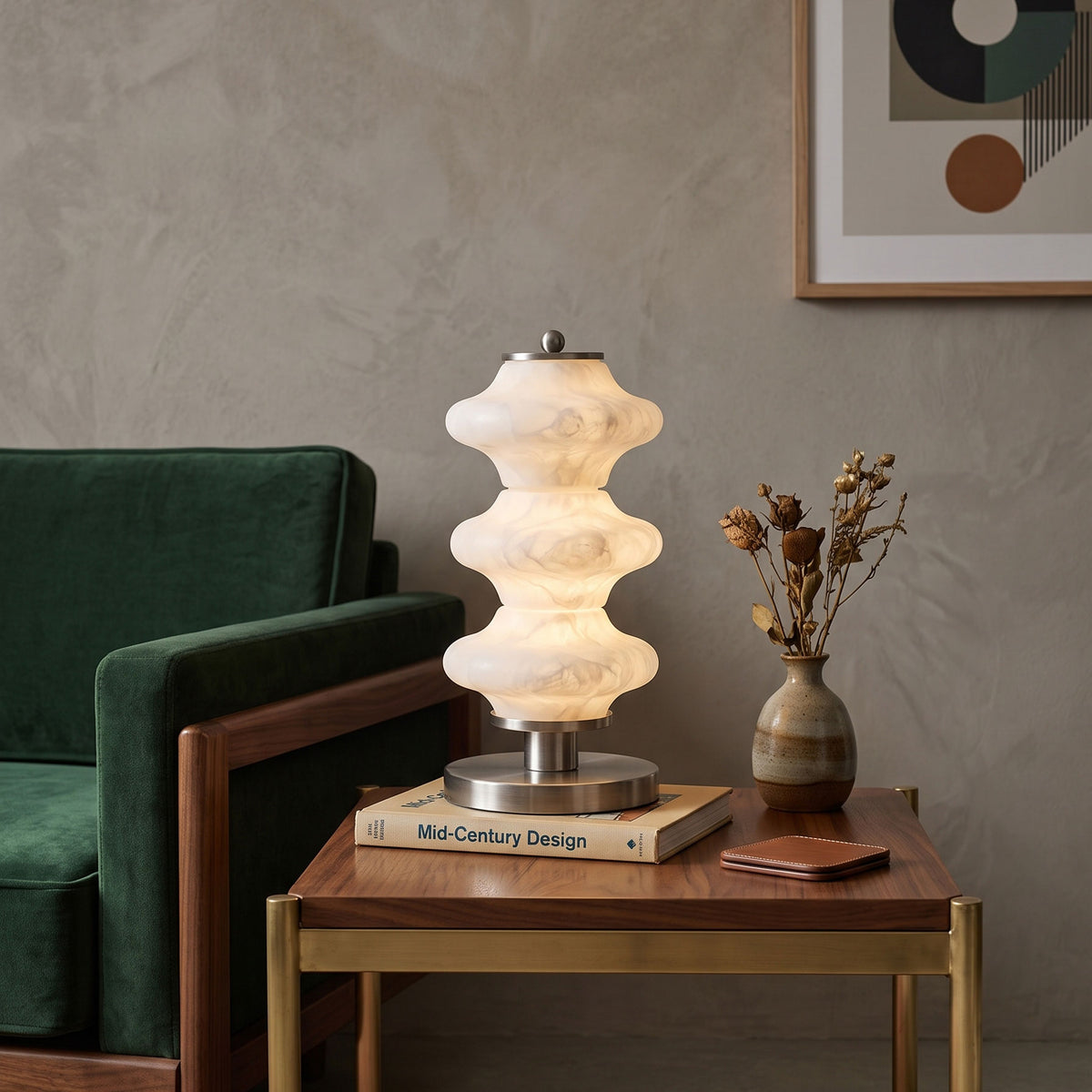 Selene Alabaster Table Lamp