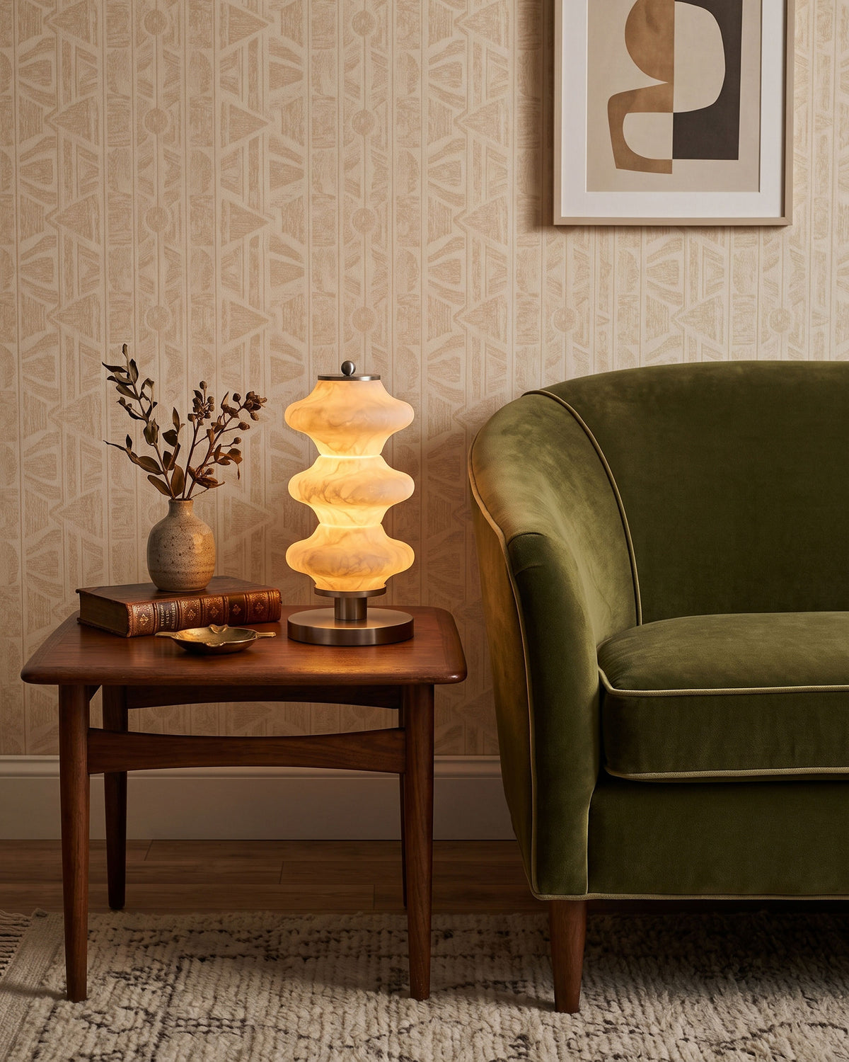 Selene Alabaster Table Lamp