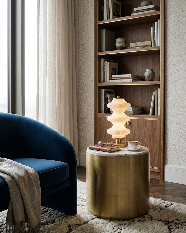 Selene Alabaster Table Lamp