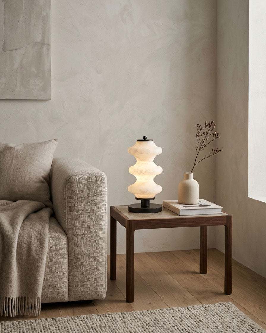 Selene Alabaster Table Lamp