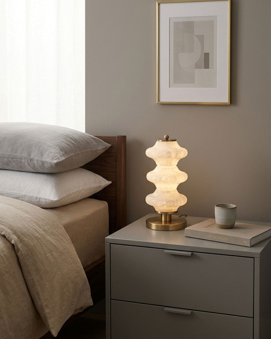 Selene Alabaster Table Lamp