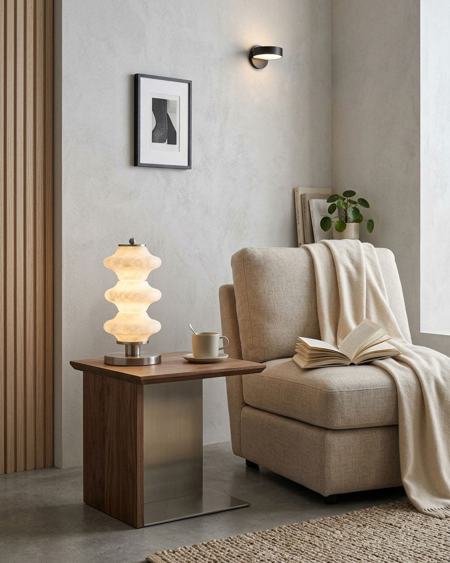 Selene Alabaster Table Lamp