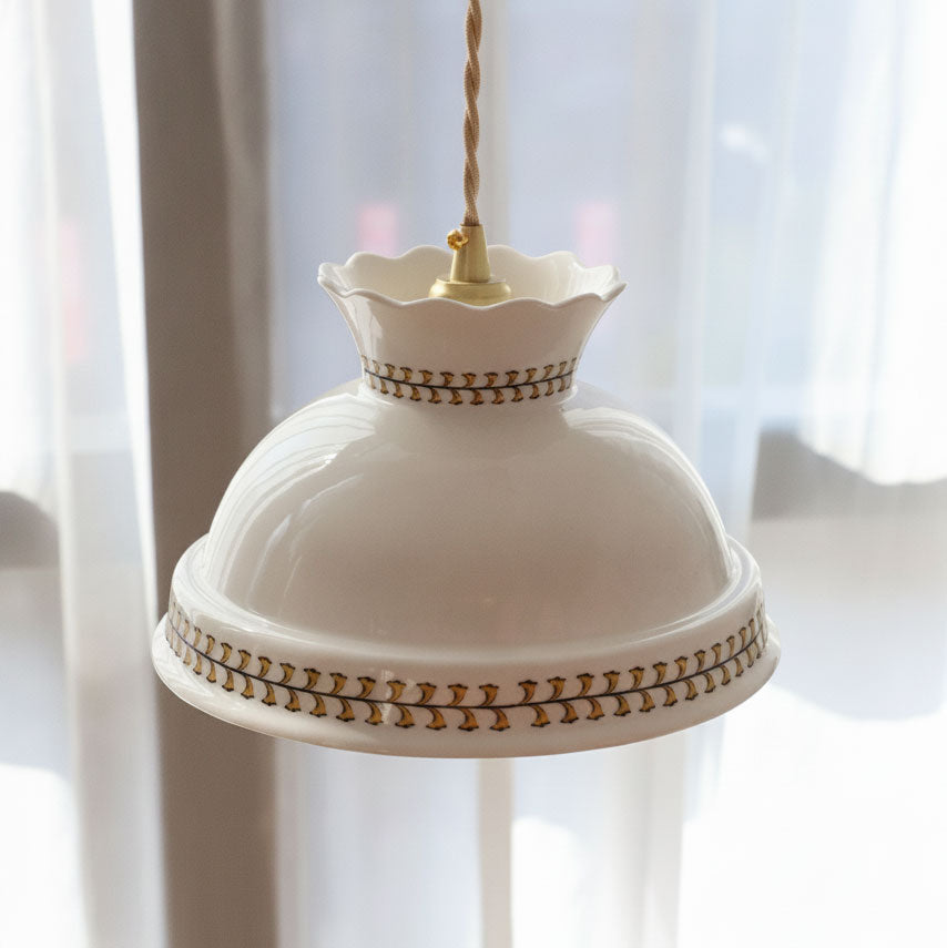 Sibyl Cottage Ceramic Pendant Light